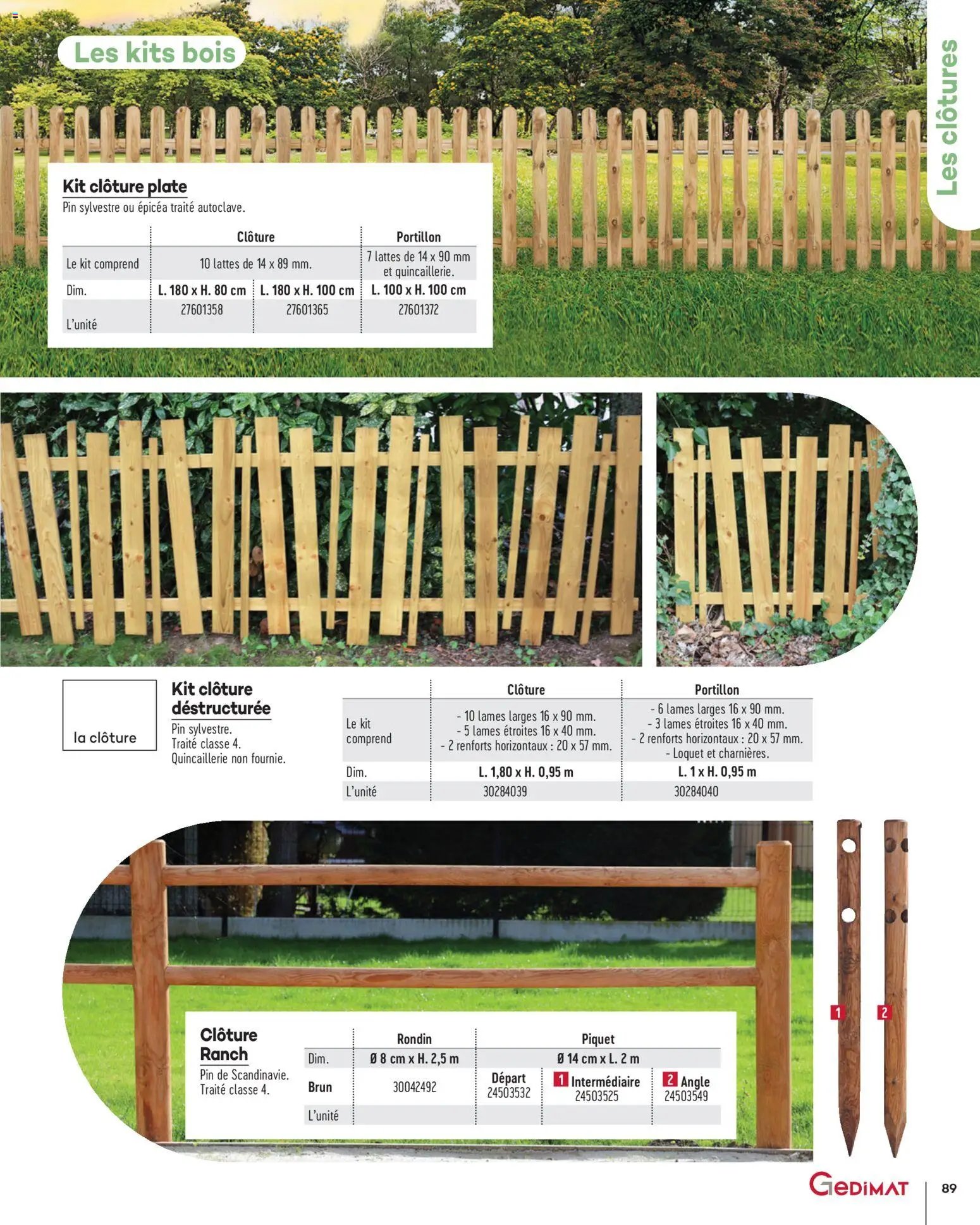 Gedimat - Brochure Aména-gements extérieurs (2026-04-01 - 2026-04-30)