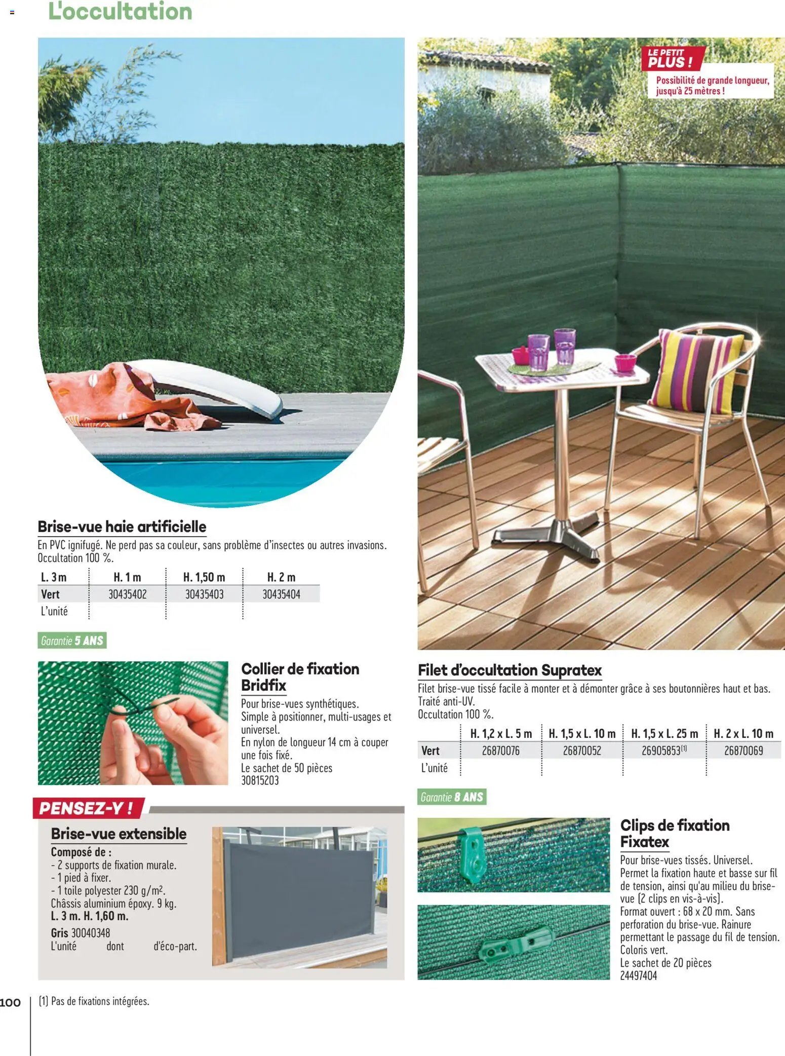 Gedimat - Brochure Aména-gements extérieurs (2026-04-01 - 2026-04-30)