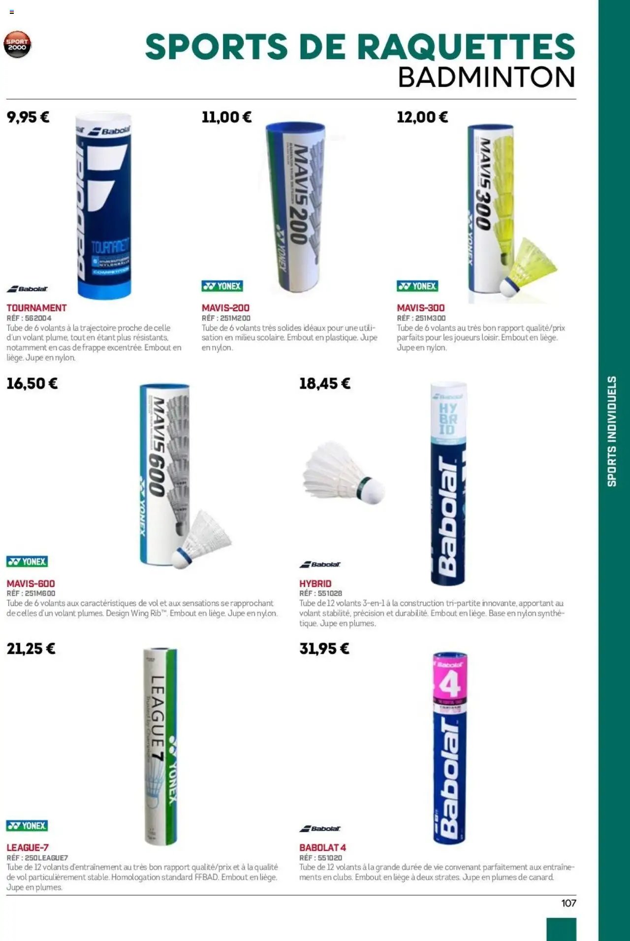 Sport 2000 catalogue (2024-05-28 - 2025-12-31)