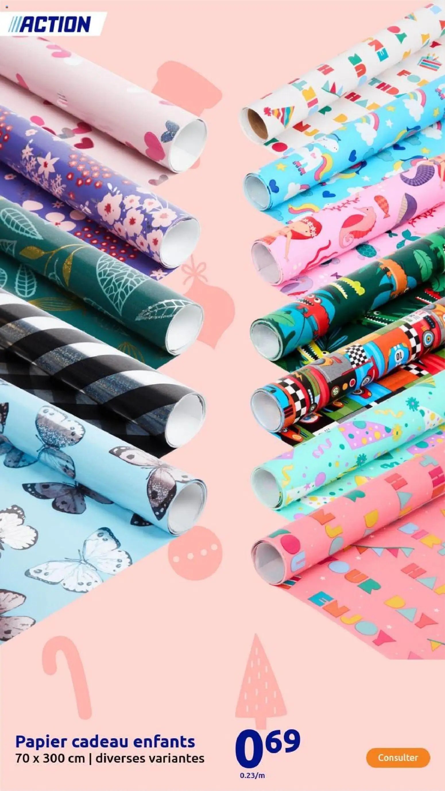 Action catalogue de la semaine