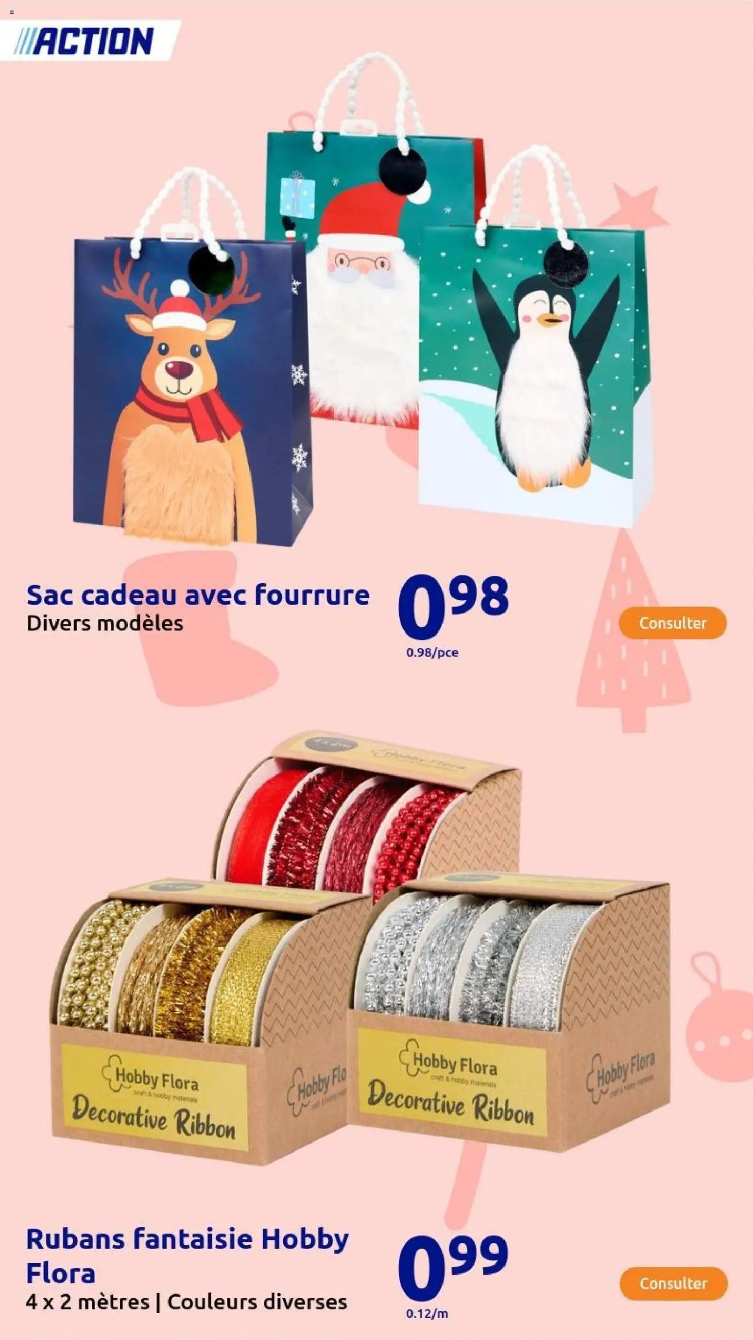 Action catalogue de la semaine