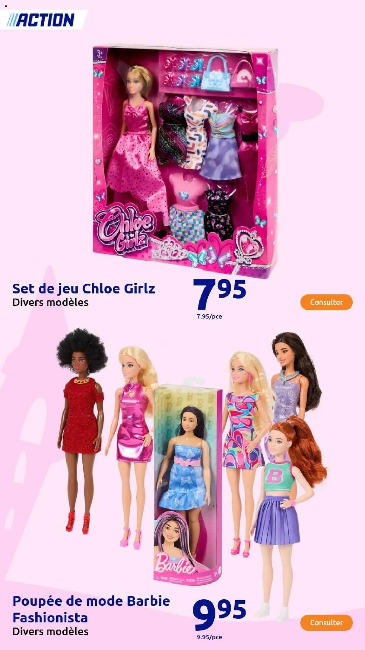 Action catalogue de la semaine