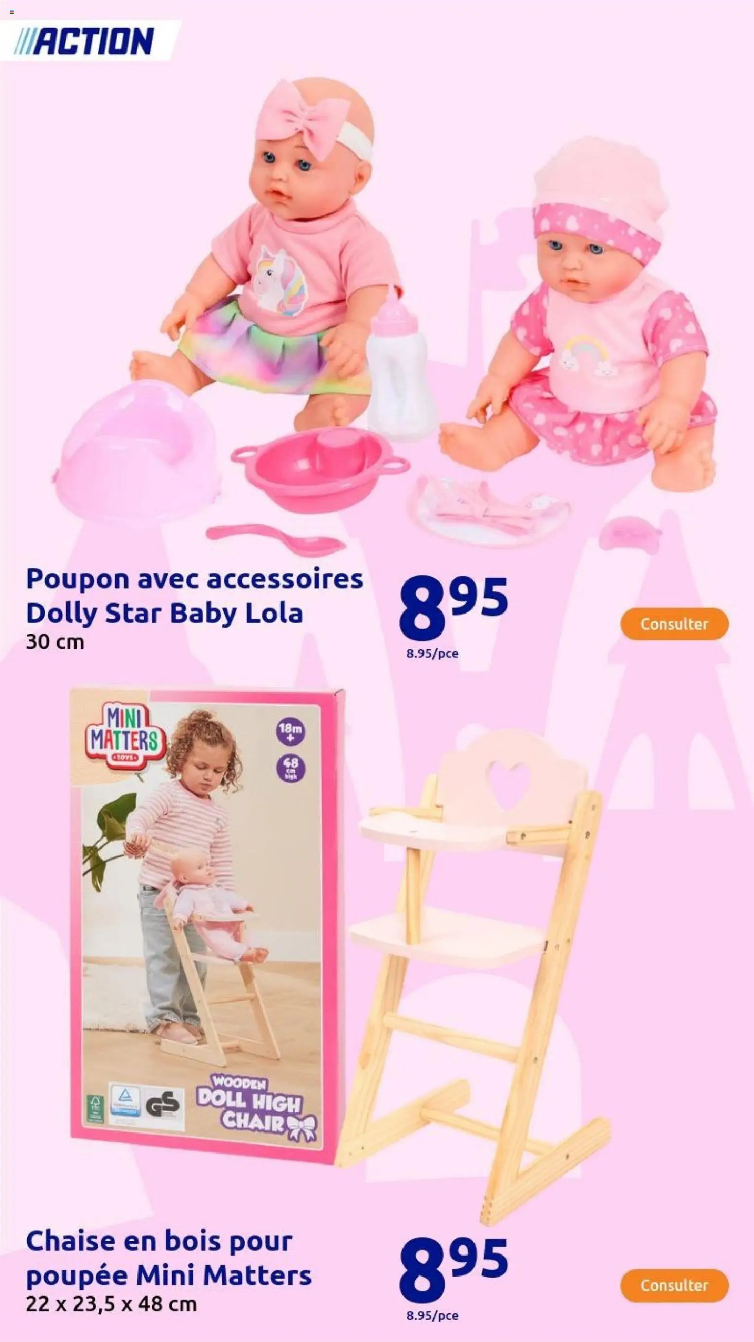 Action catalogue de la semaine