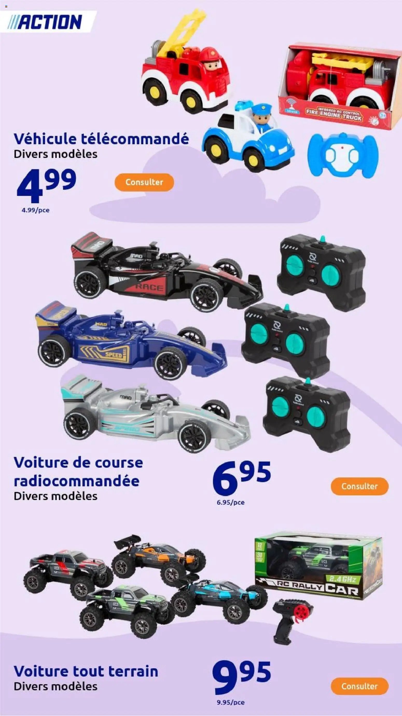 Action catalogue de la semaine