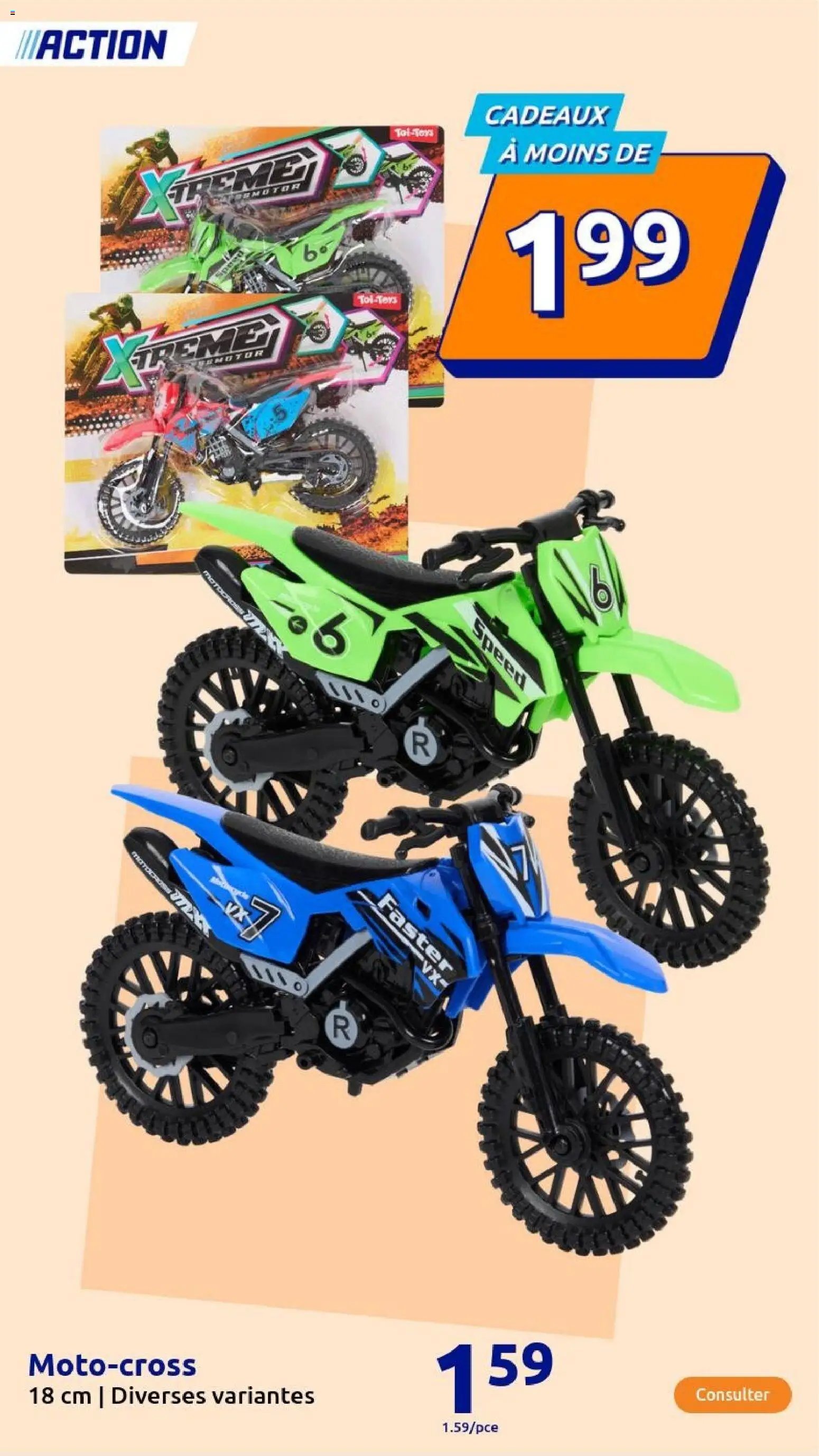 Action catalogue de la semaine