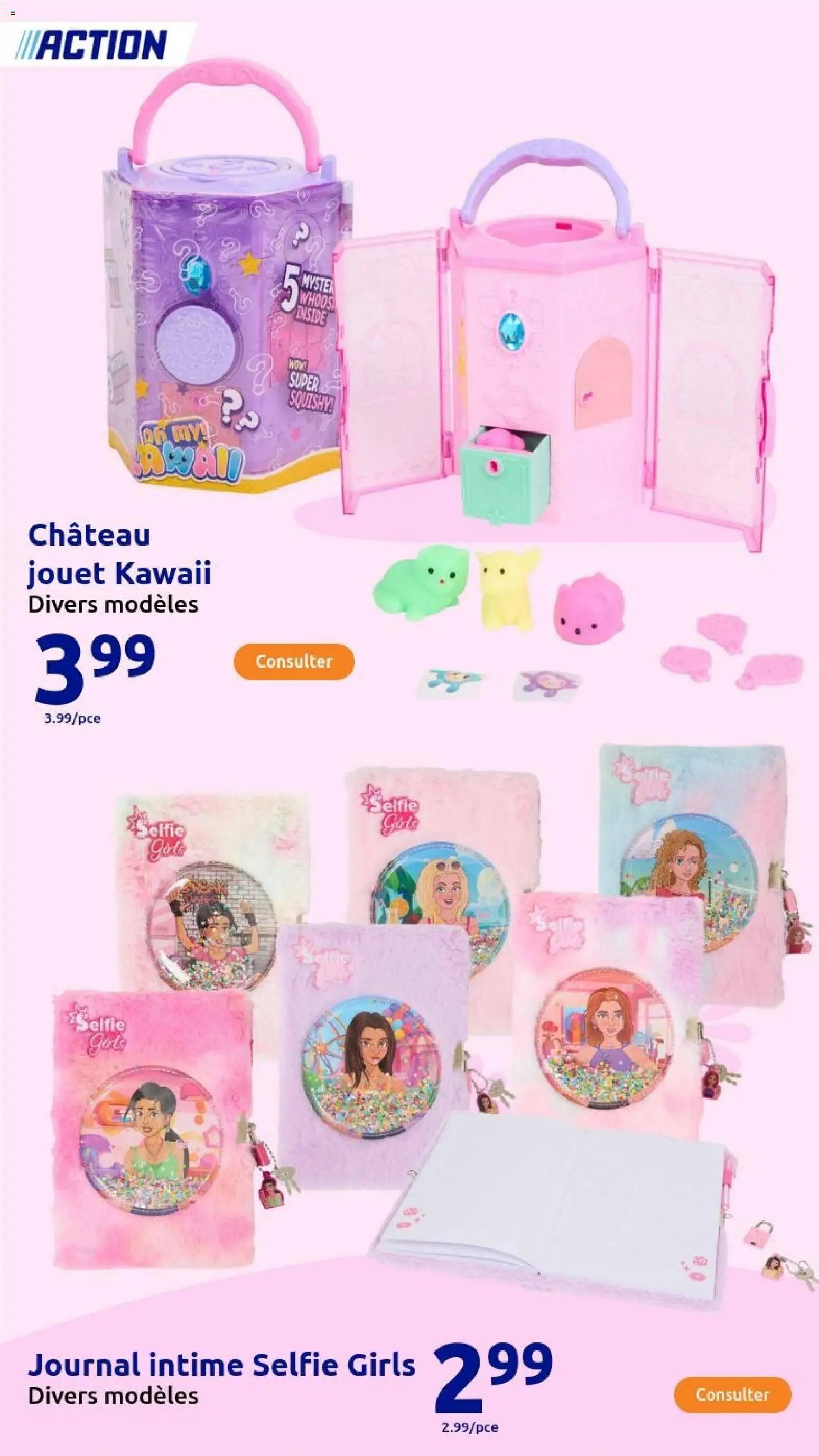 Action catalogue de la semaine