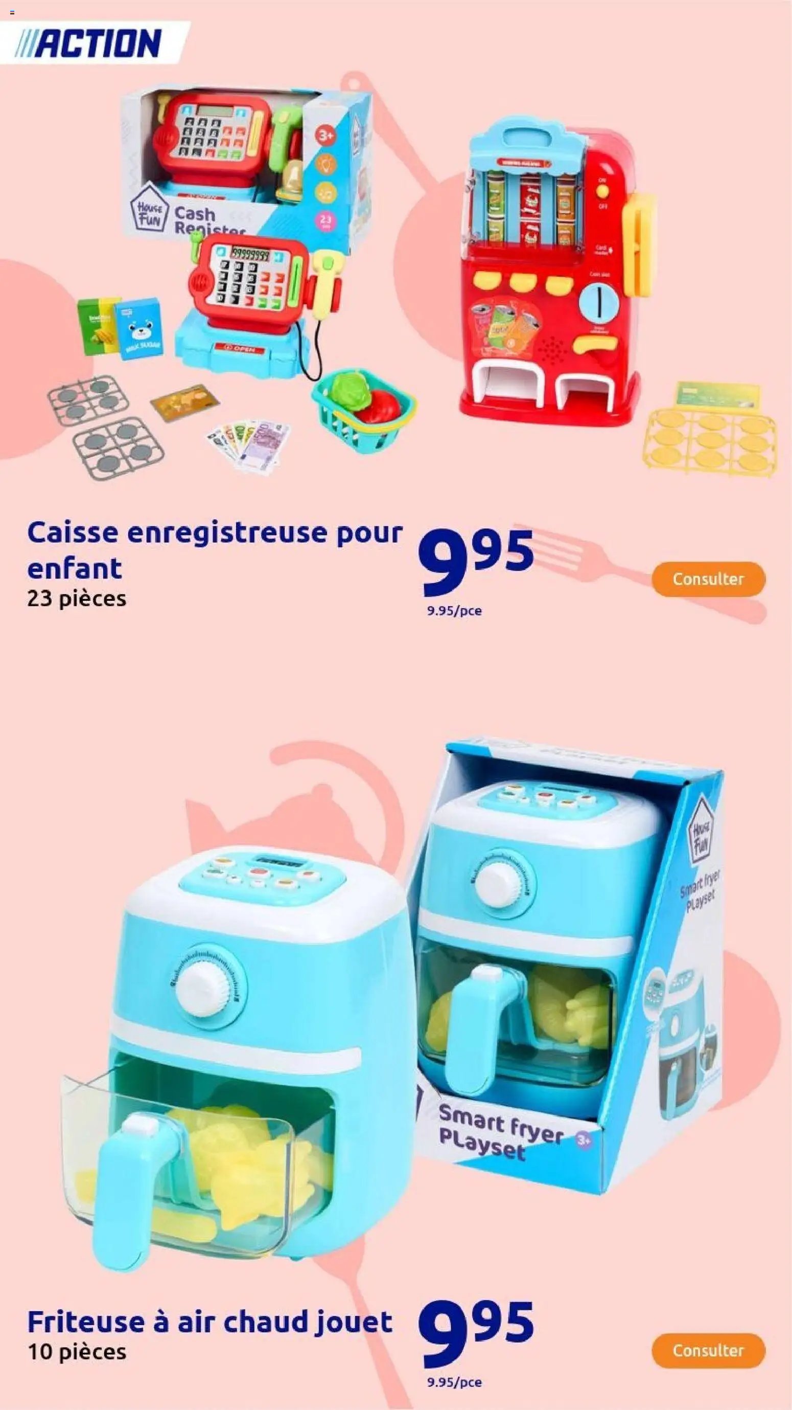 Action catalogue de la semaine