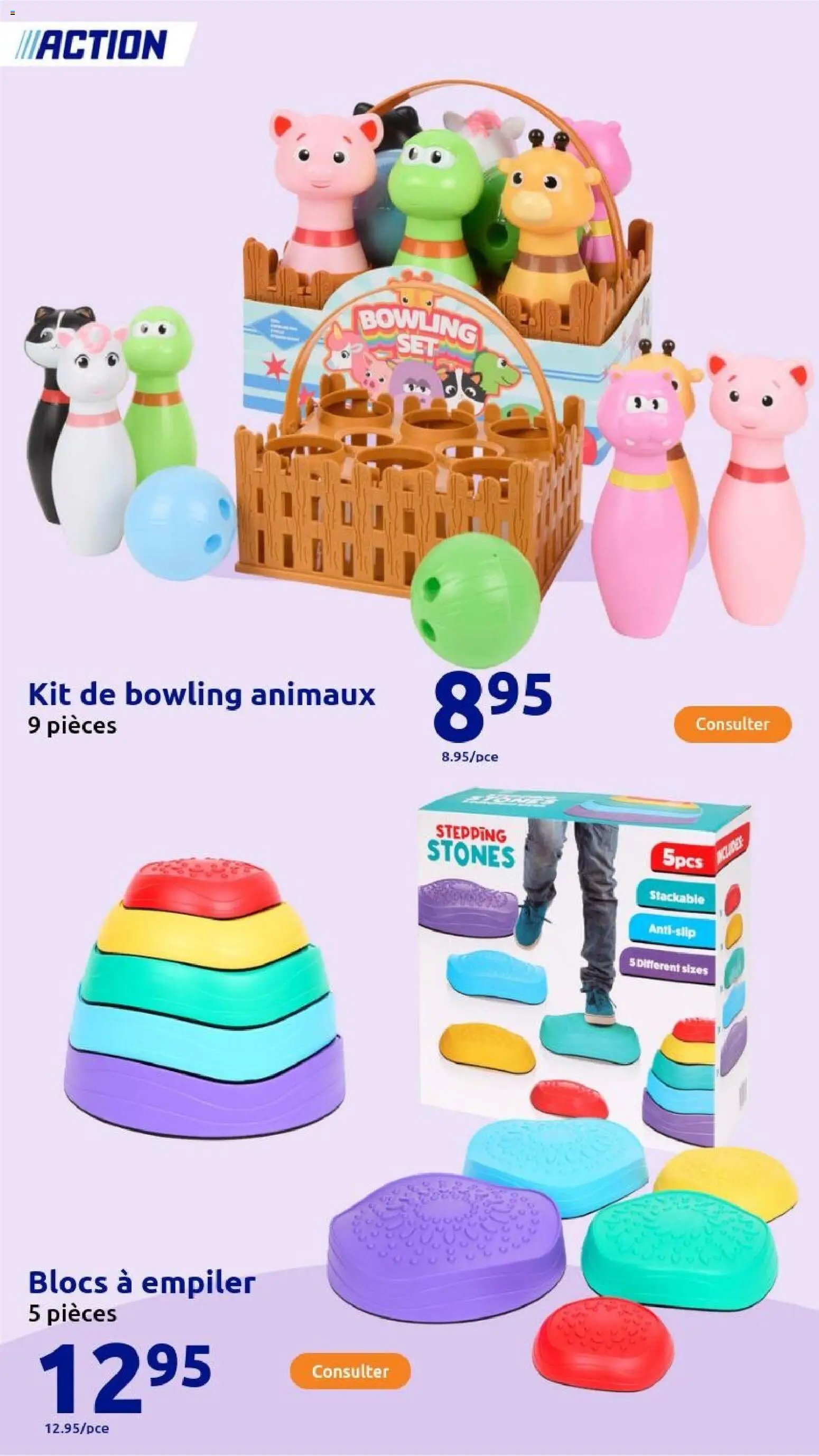 Action catalogue de la semaine