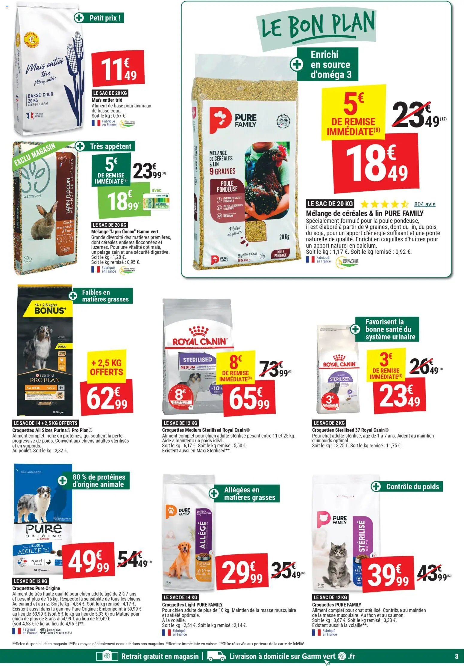 Gamm vert - Gamm vert mania des promotions dans tous les rayons