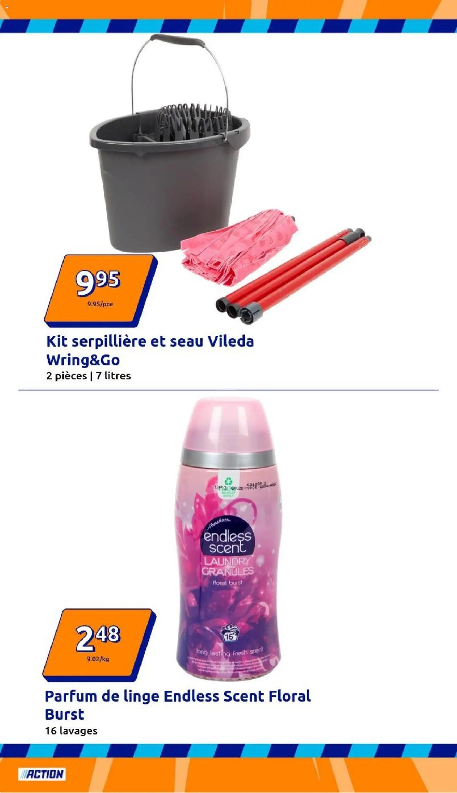 Action catalogue de la semaine 1