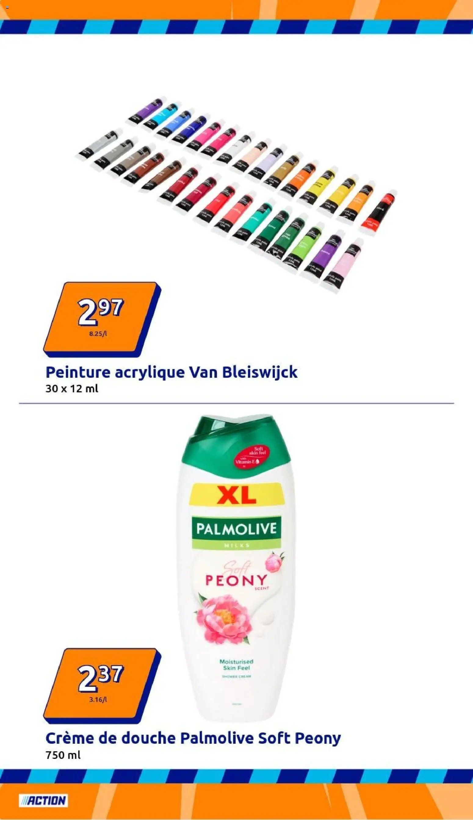 Action catalogue de la semaine 1