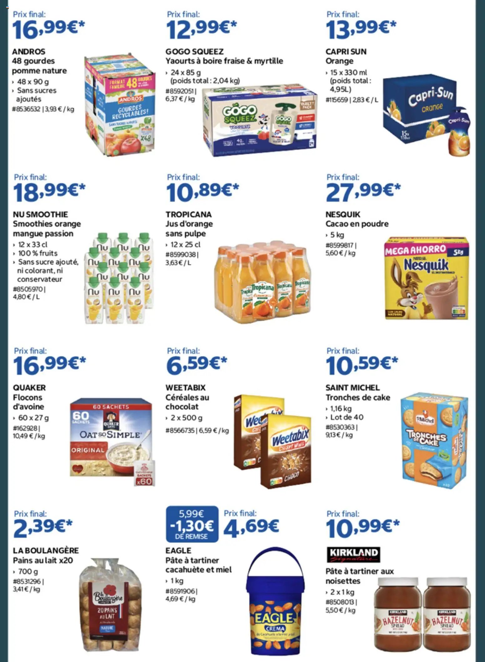 Costco Selection pour la rentree