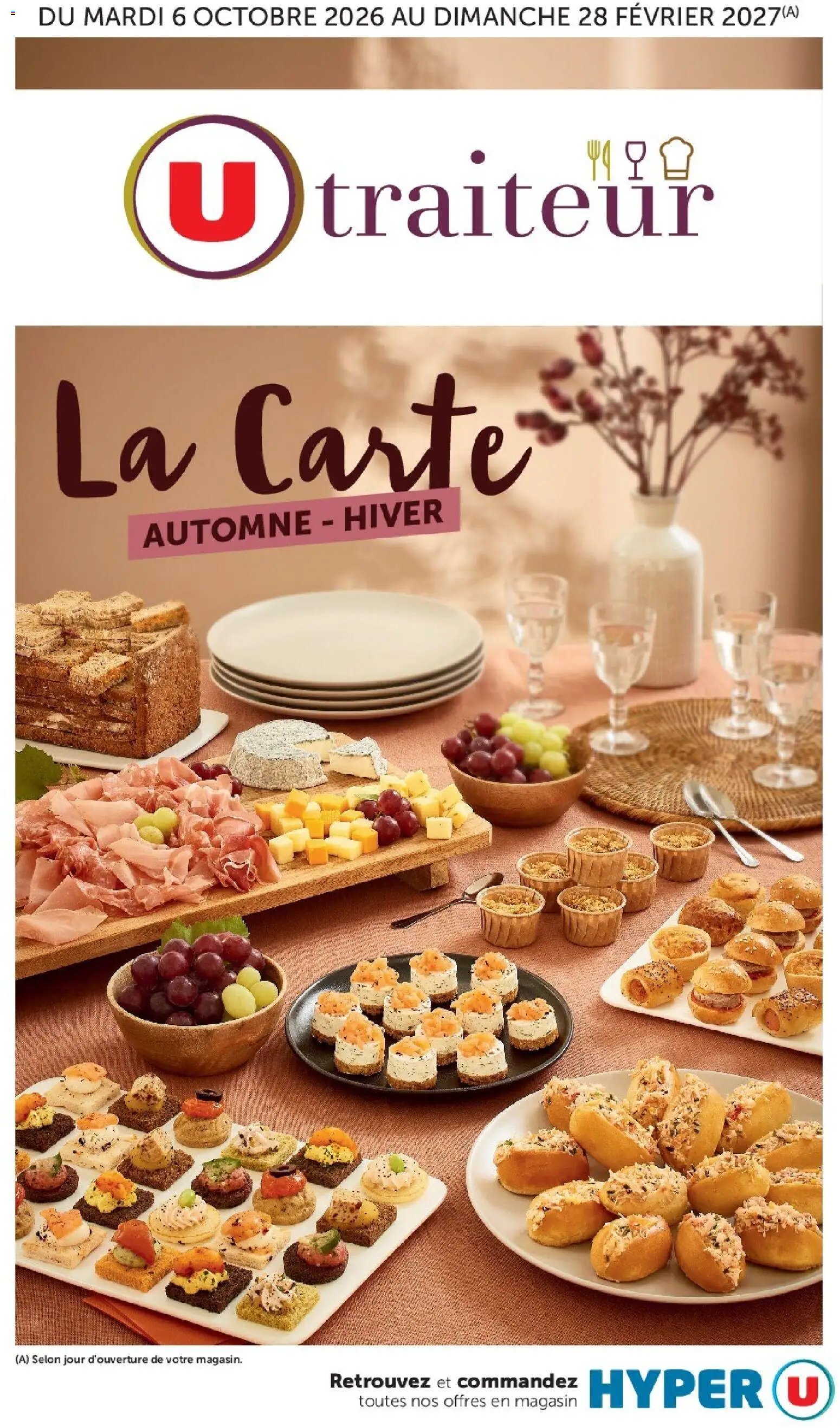 Hyper U - La carte Automne Hiver
