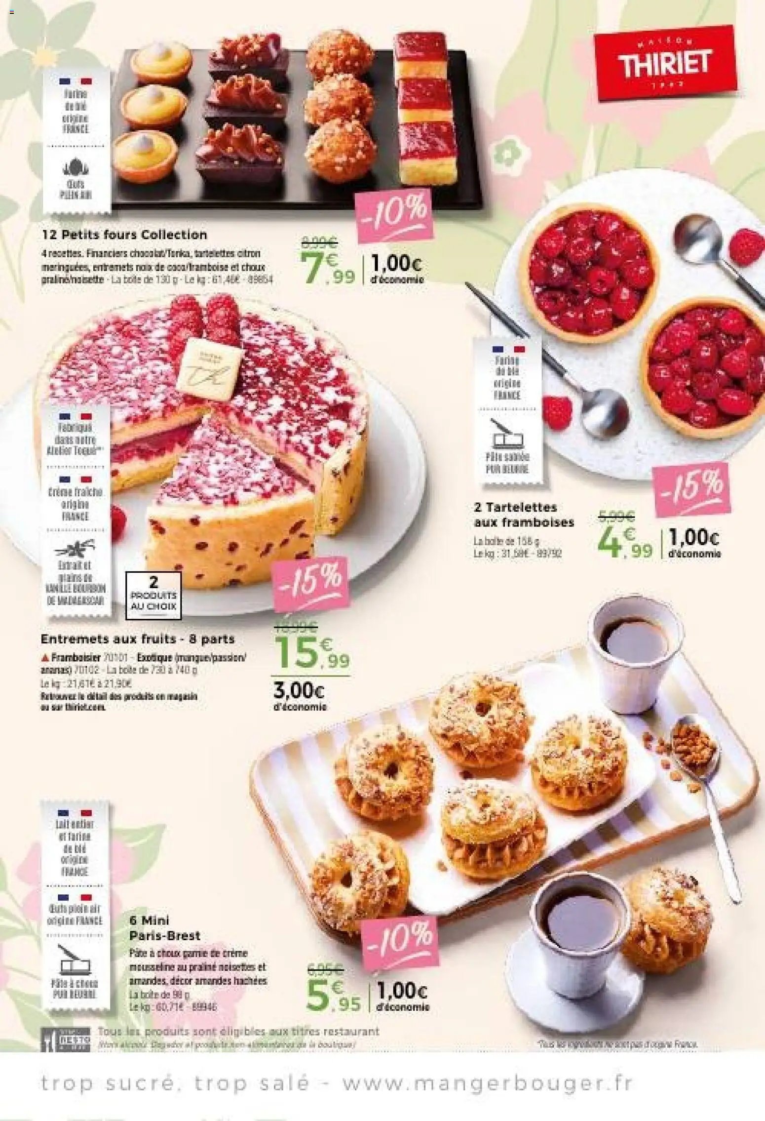 Thiriet catalogue