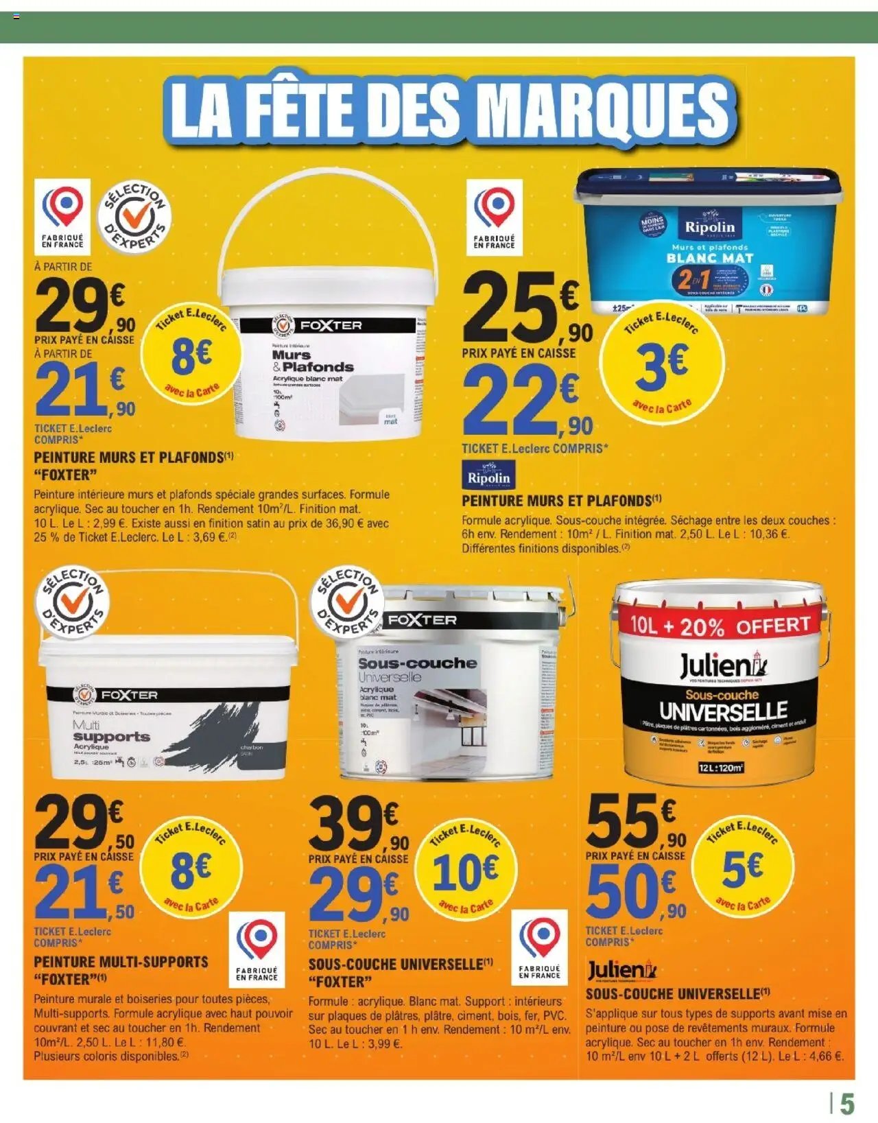 Brico E.Leclerc catalogue