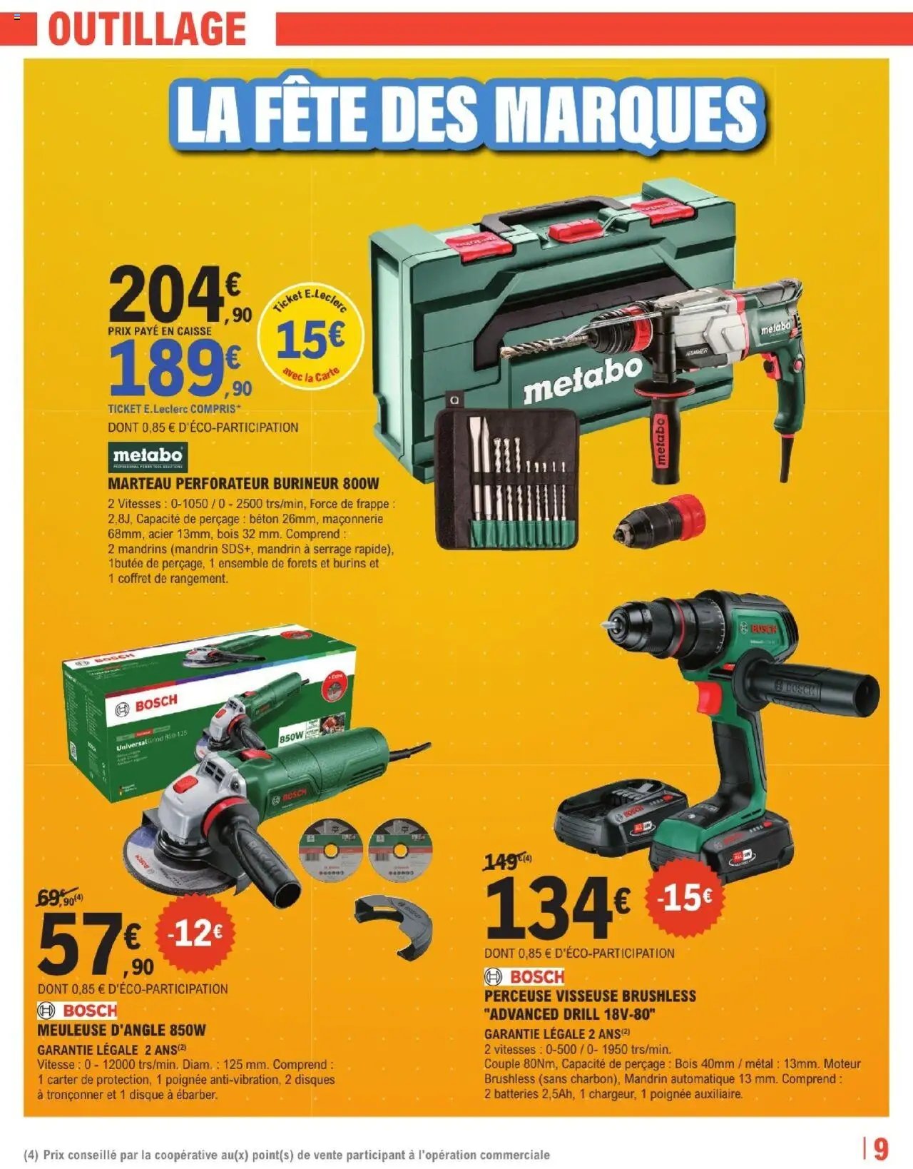 Brico E.Leclerc catalogue