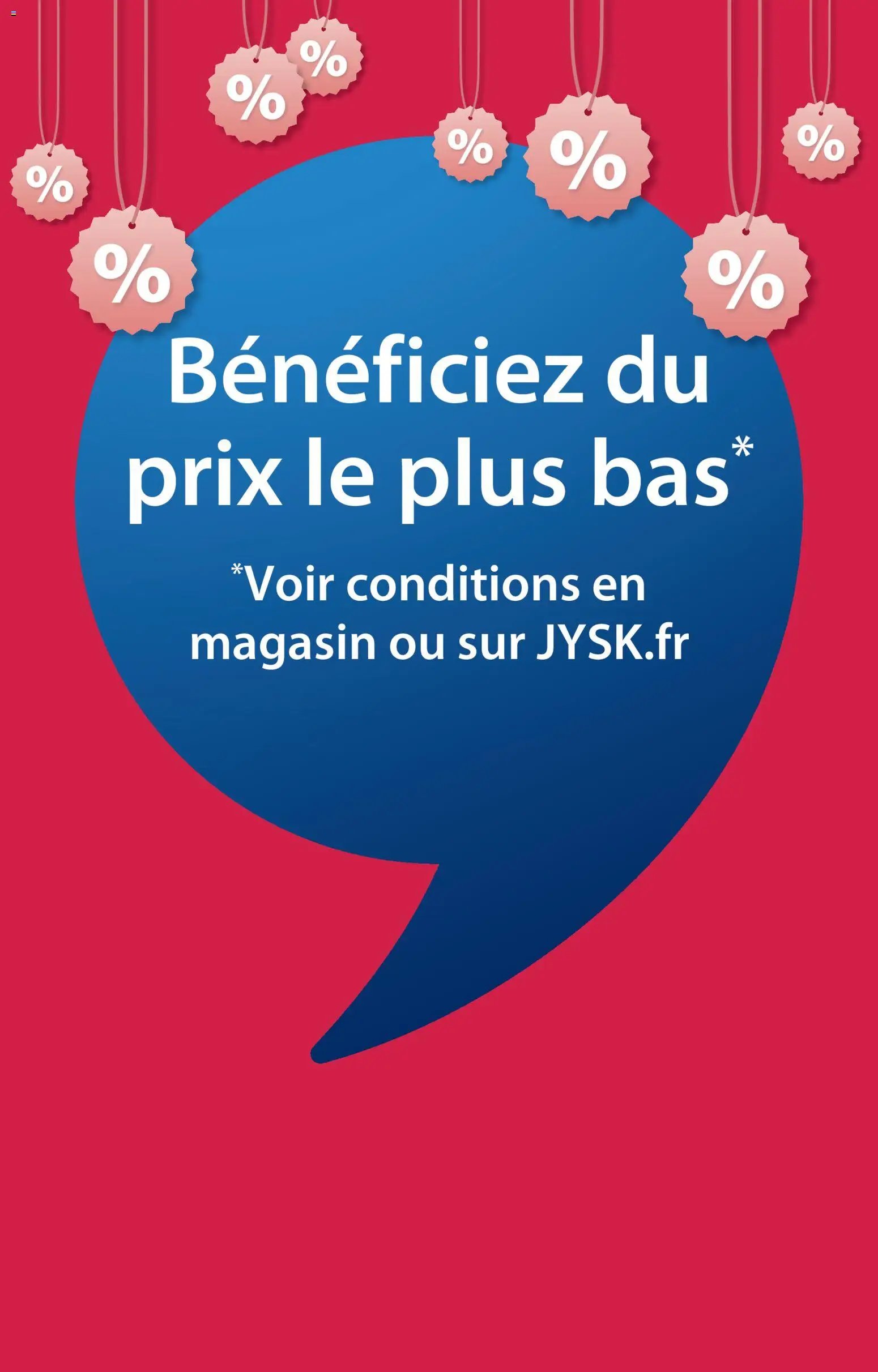 Jysk Soldes économisez jusqu´à 70%