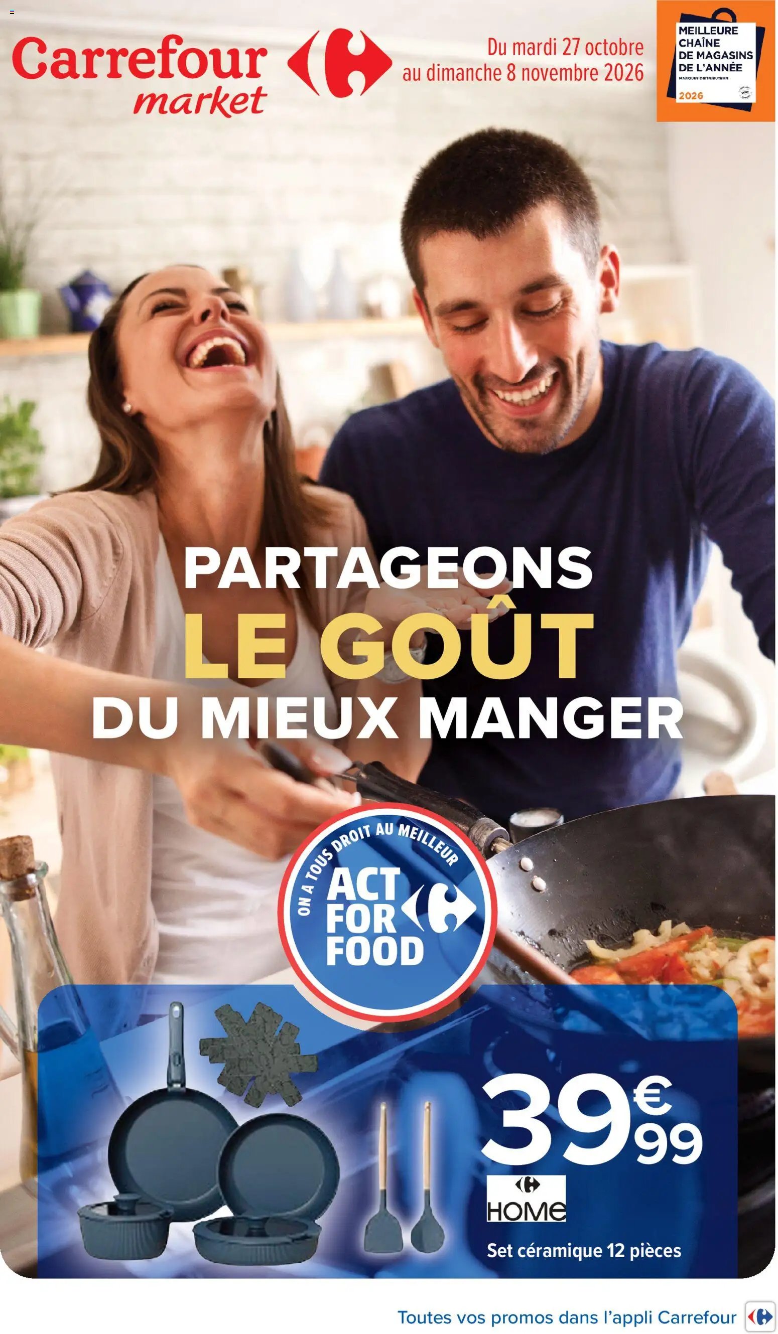 Carrefour Market Partageons le goût du mieux manger