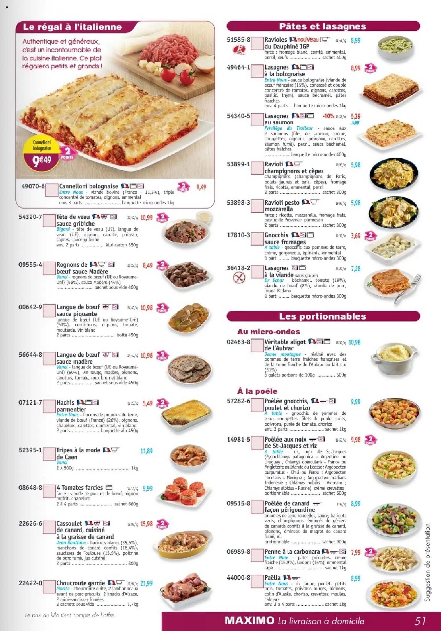 Maximo catalogue (2026-03-02 - 2026-03-29)