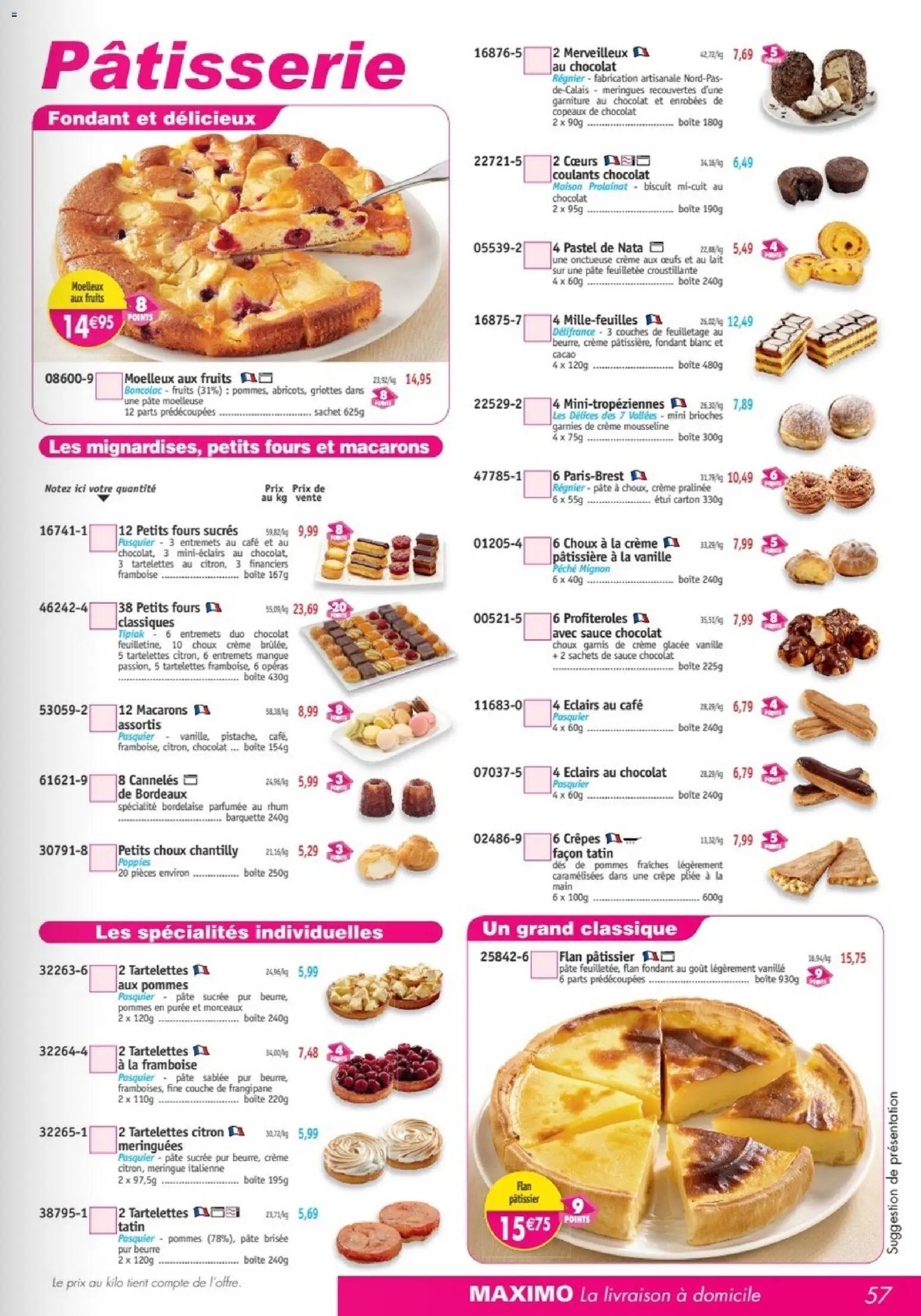 Maximo catalogue (2026-03-02 - 2026-03-29)