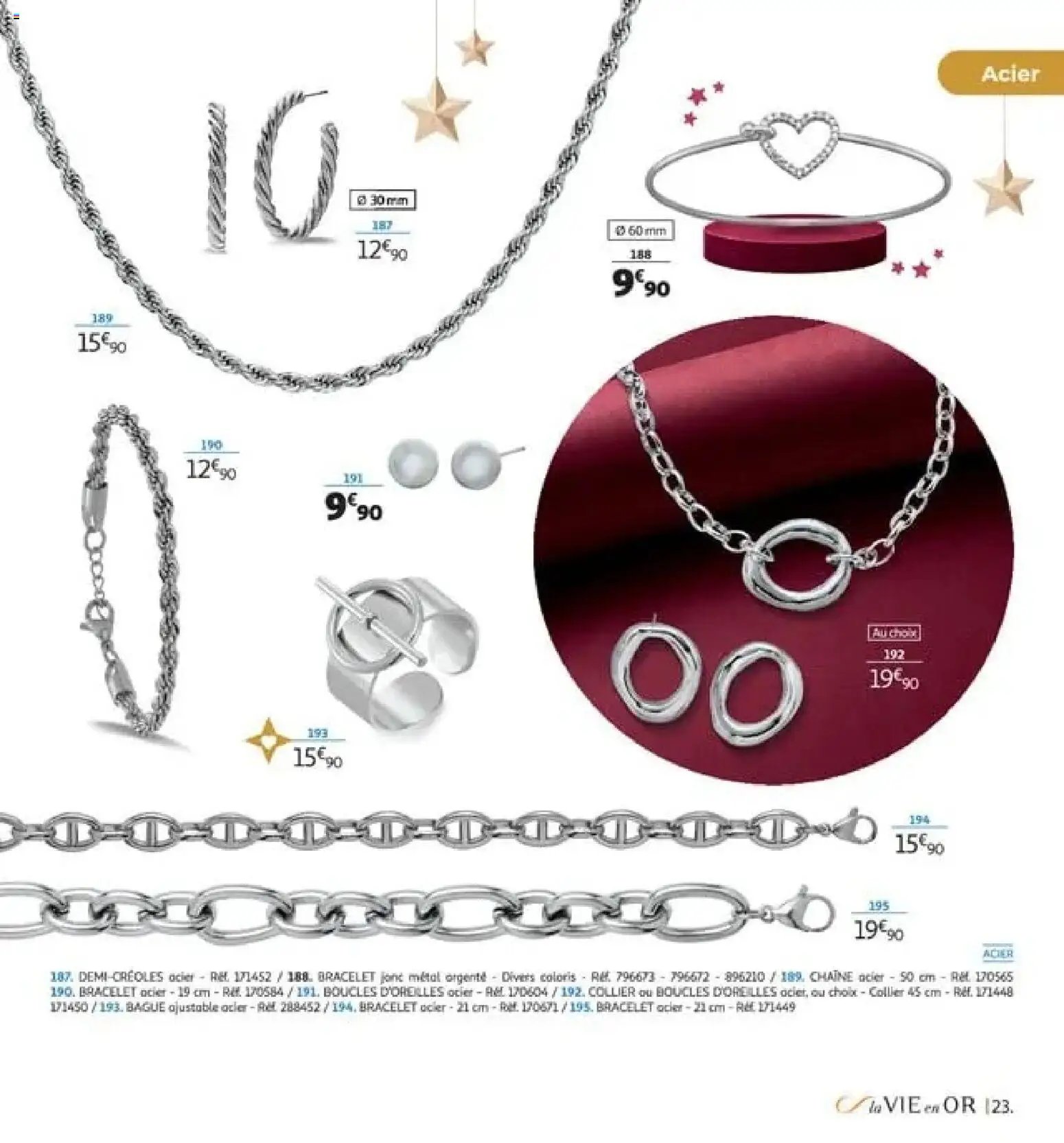 Auchan Bijoux pour les fêtes