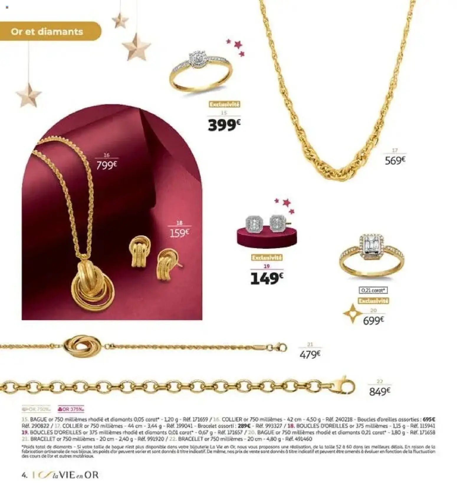 Auchan Bijoux pour les fêtes