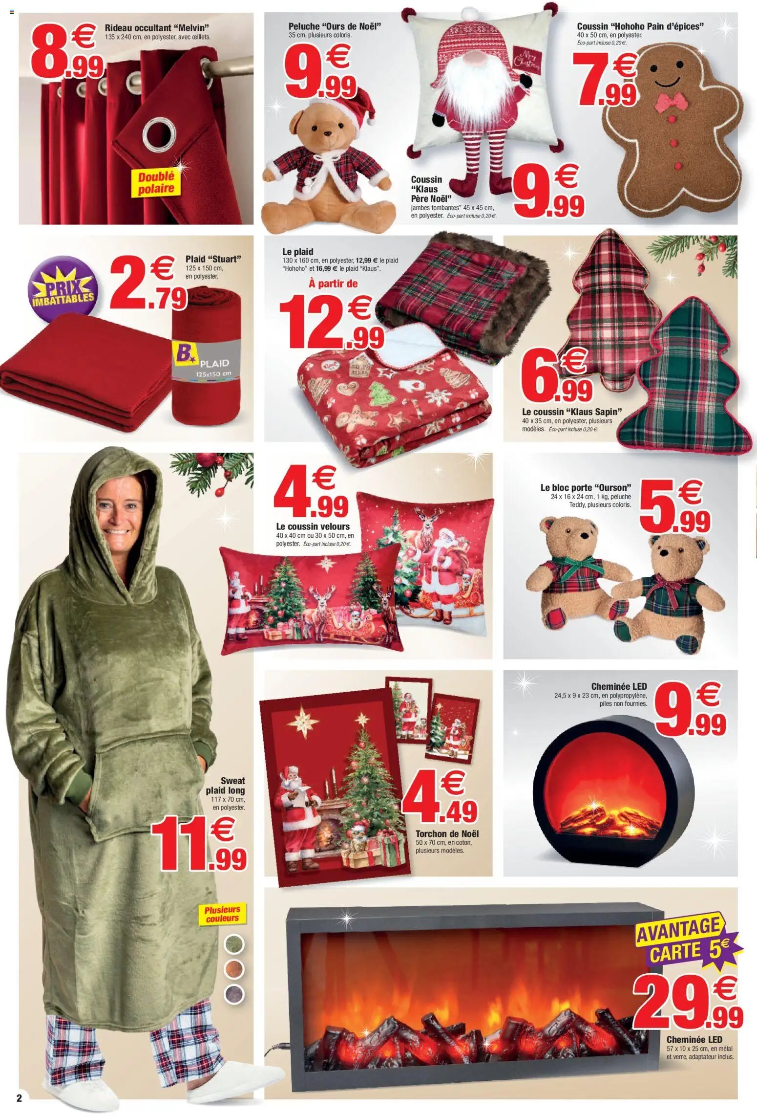 Bazarland catalogue Noël
