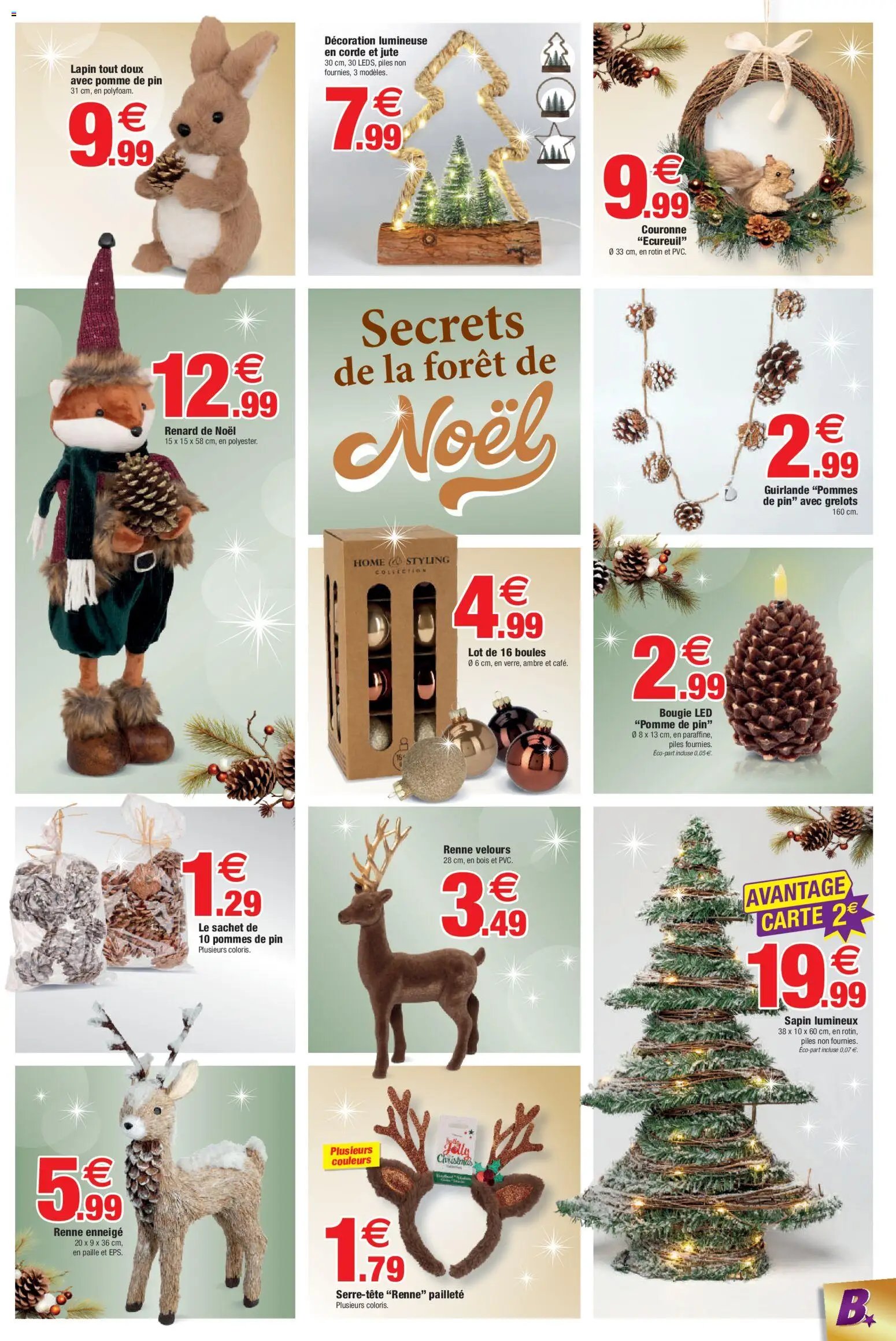 Bazarland catalogue Noël