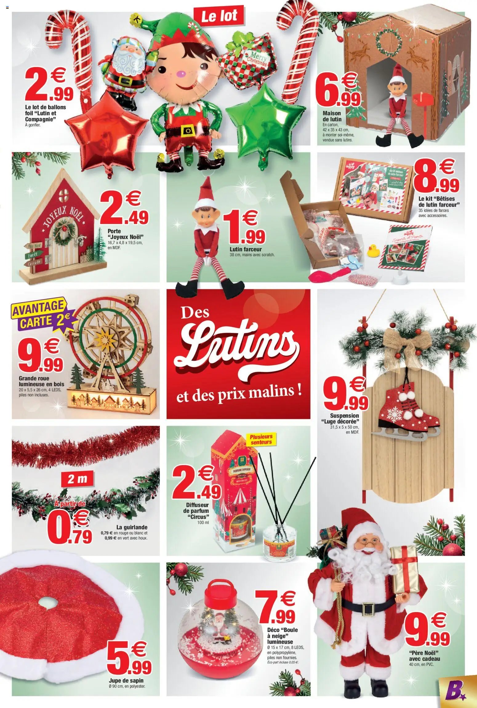 Bazarland catalogue Noël