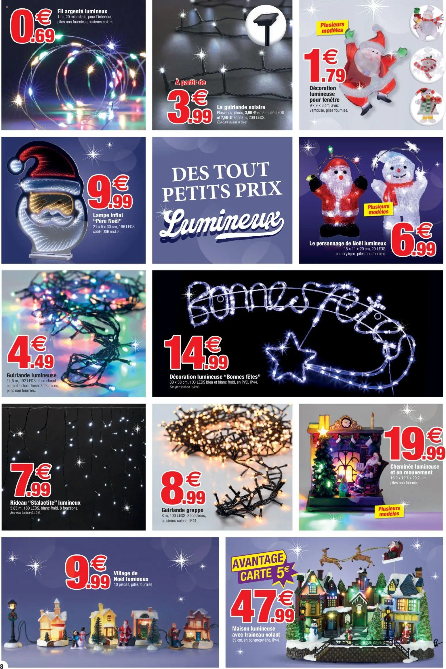 Bazarland catalogue Noël