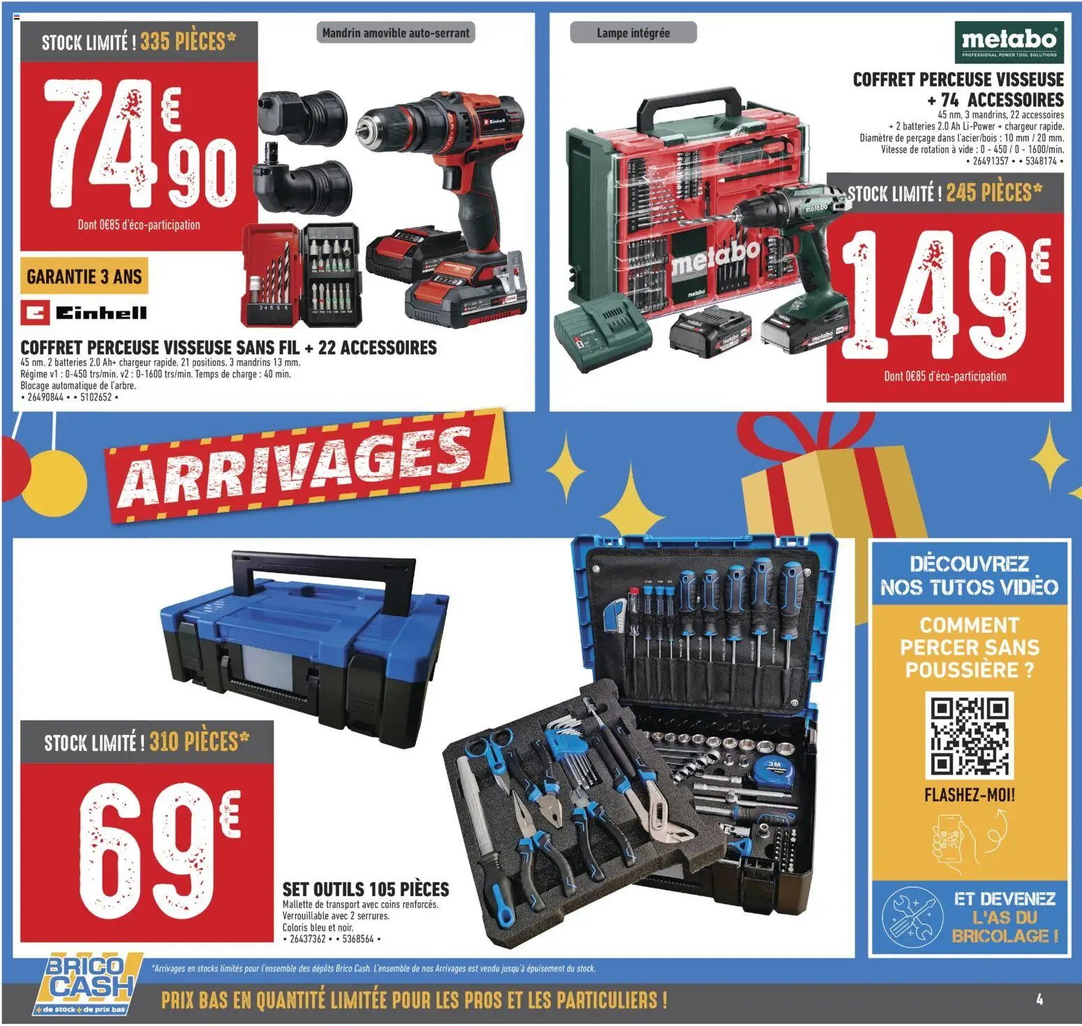 Brico Cash L'arrivage de décembre