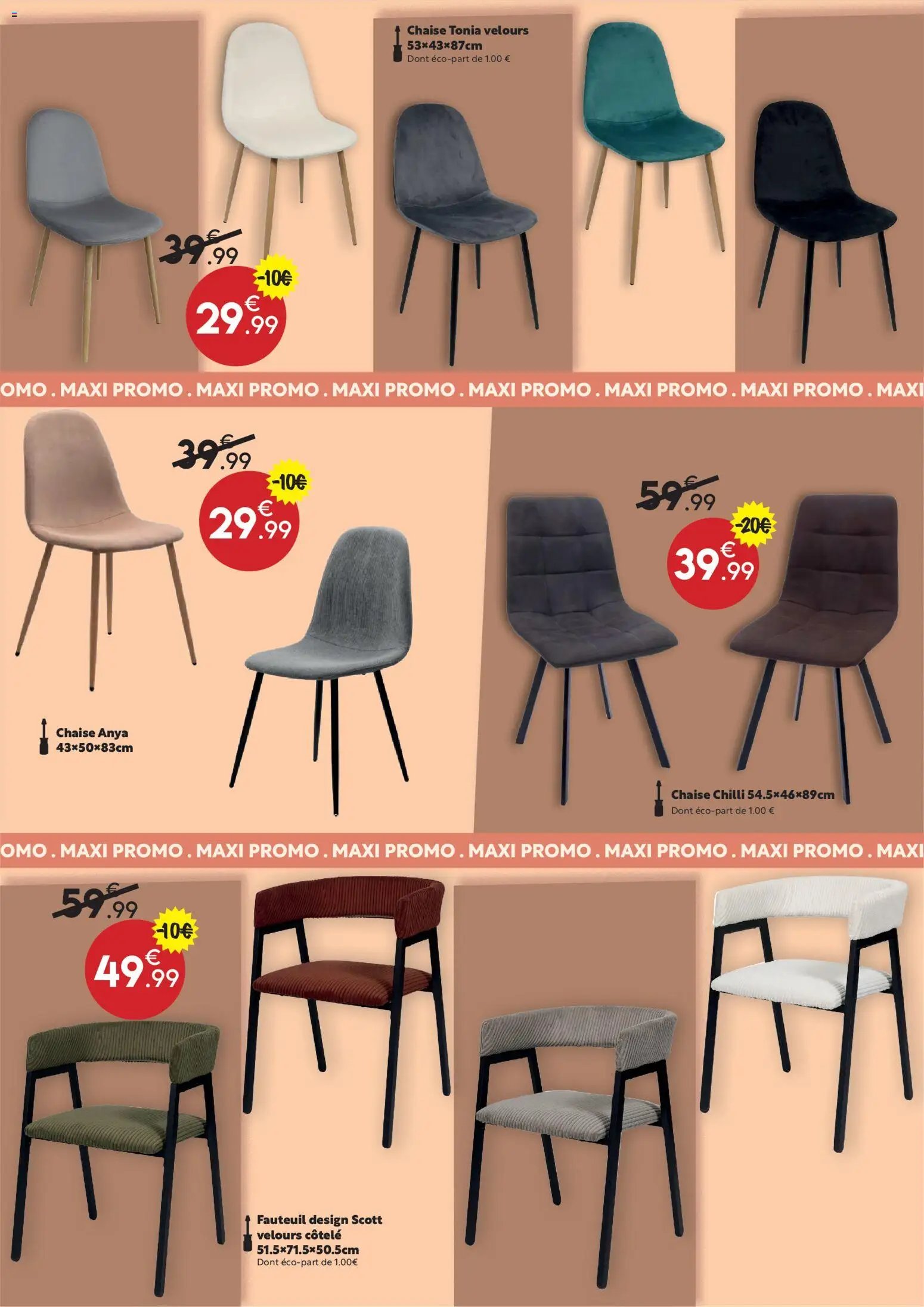 Maxi Bazar - Catalogue mobilier Maxi Bazar