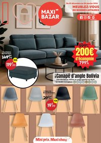 Maxi Bazar - Catalogue mobilier Maxi Bazar