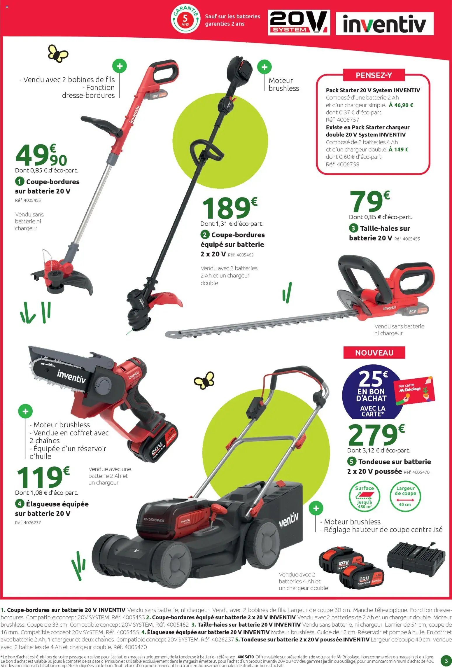 Mr. Bricolage catalogue