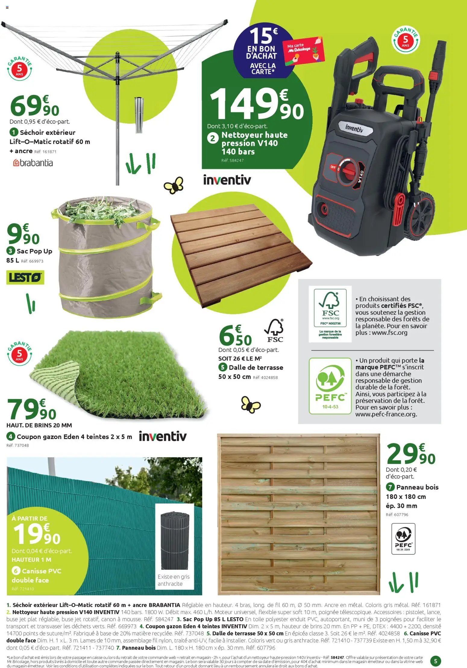 Mr. Bricolage catalogue