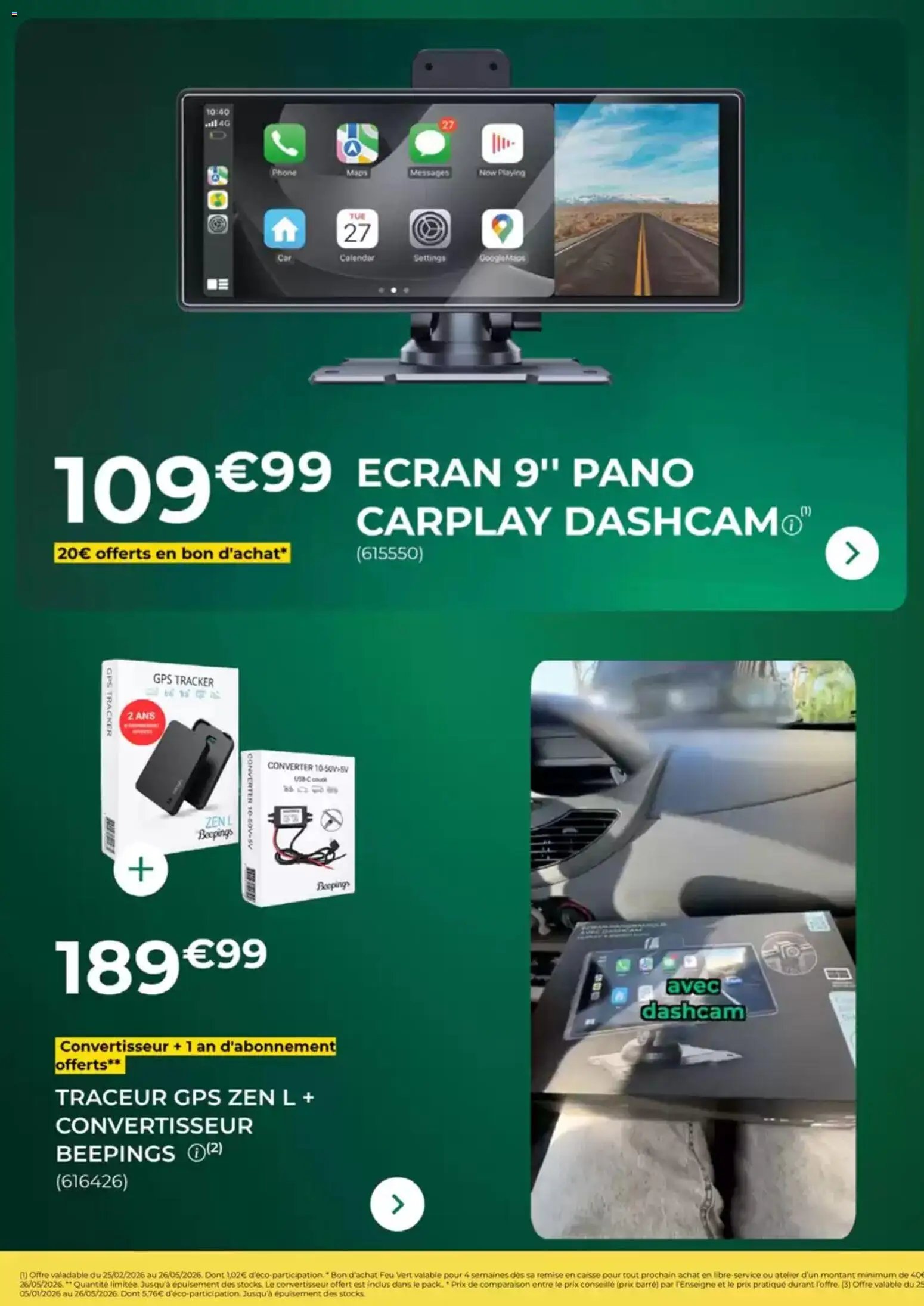 Feu Vert catalogue (2026-03-25 - 2026-04-28)