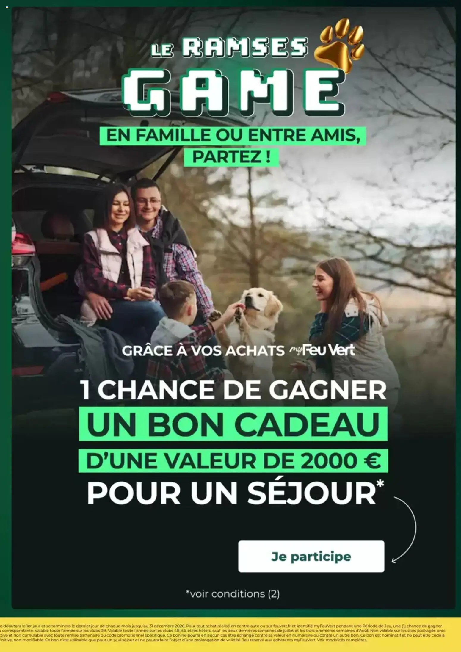 Feu Vert catalogue (2026-03-25 - 2026-04-28)