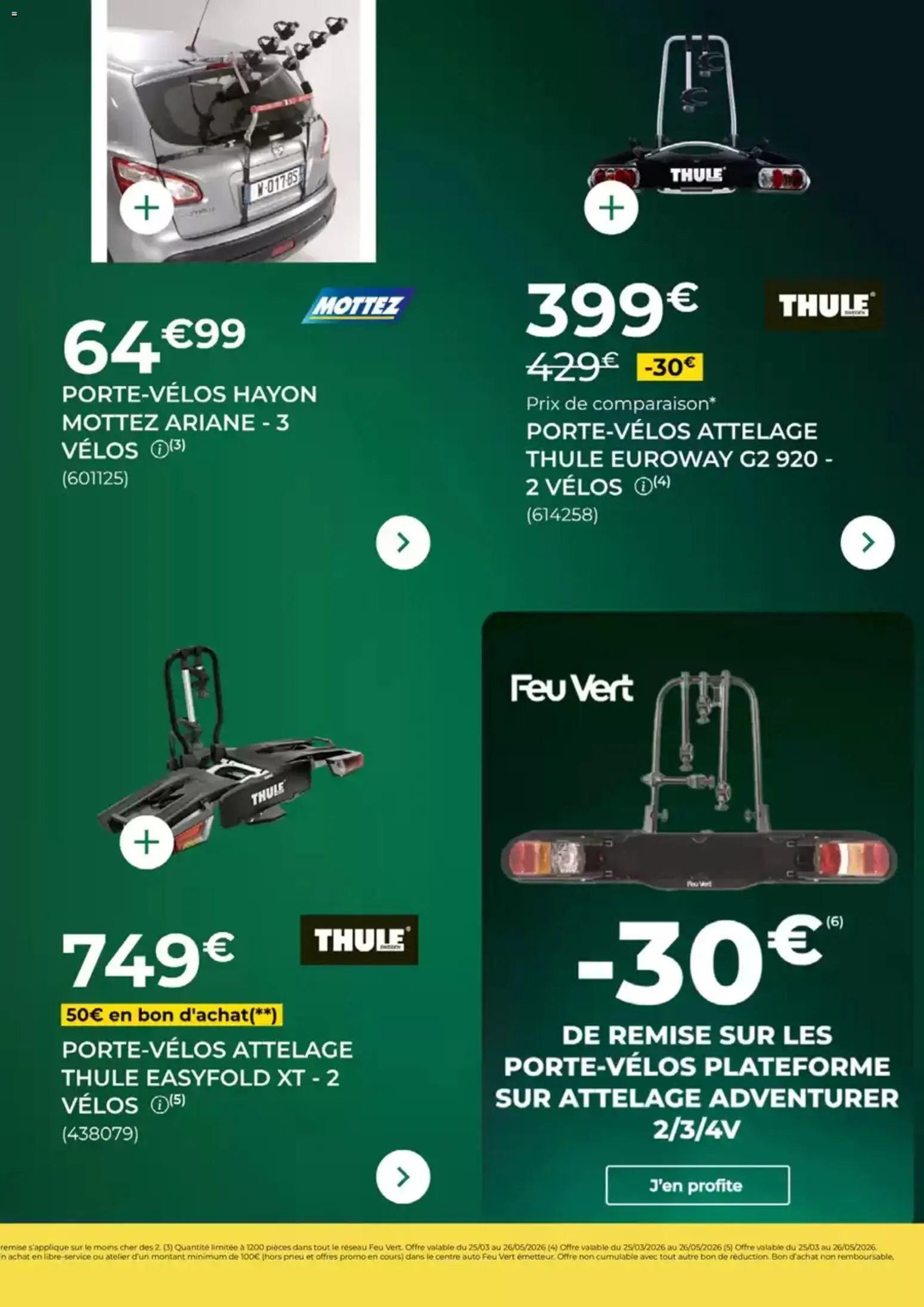 Feu Vert catalogue (2026-03-25 - 2026-04-28)