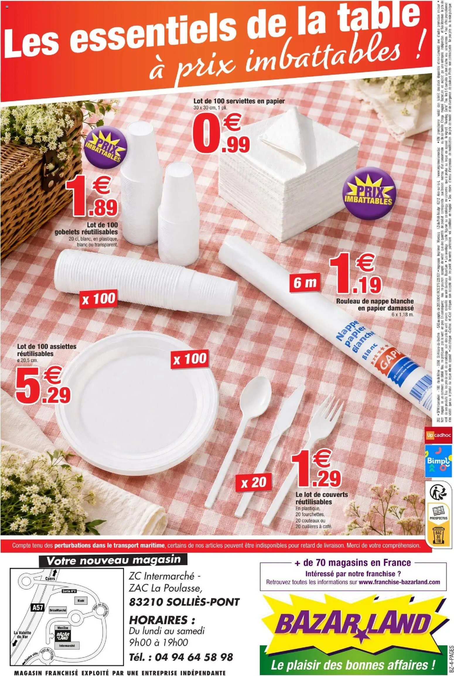 BazarLand - L'été continue à petits prix