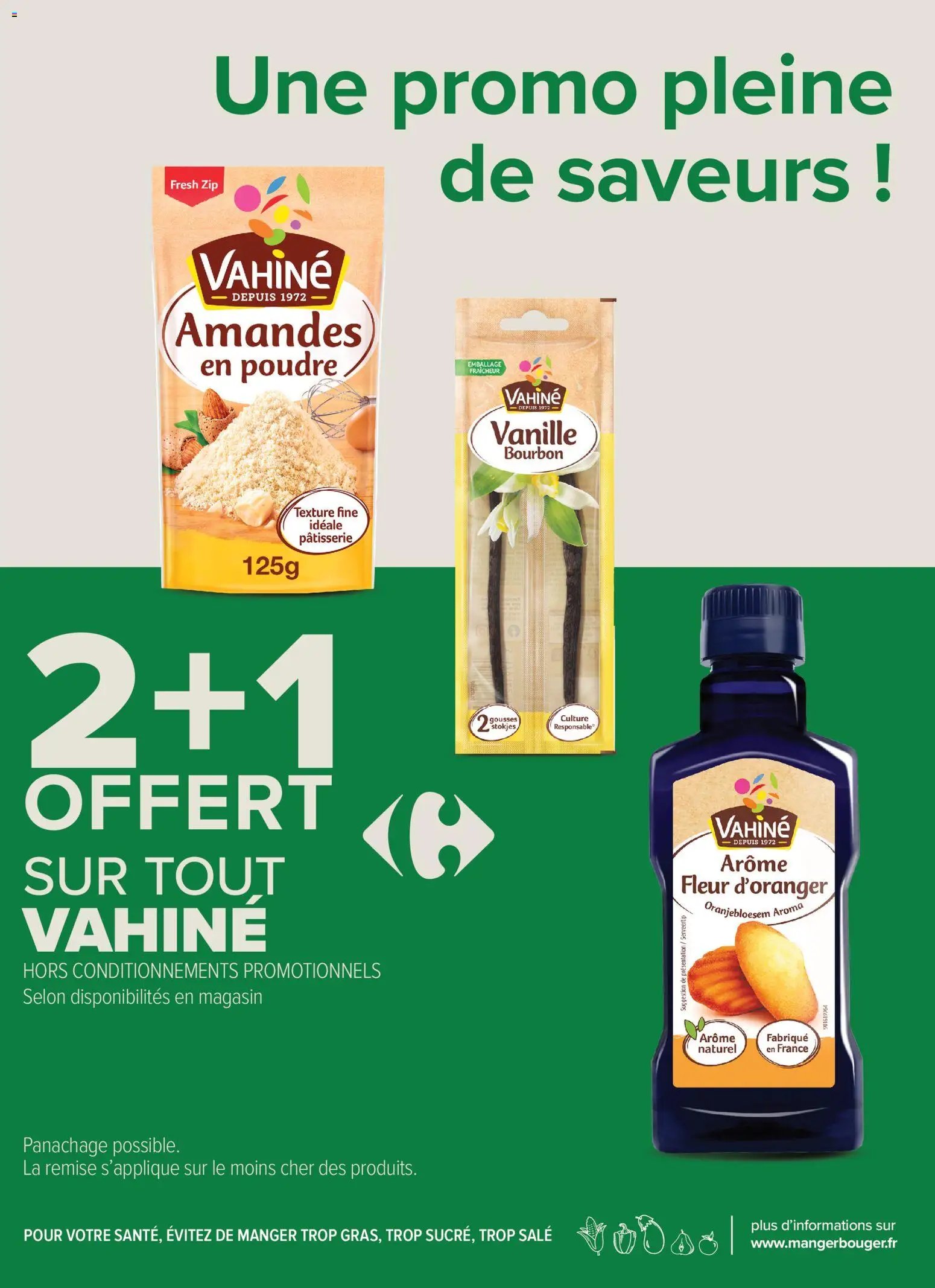 Carrefour contact Spécial chandeleur à goût promo 