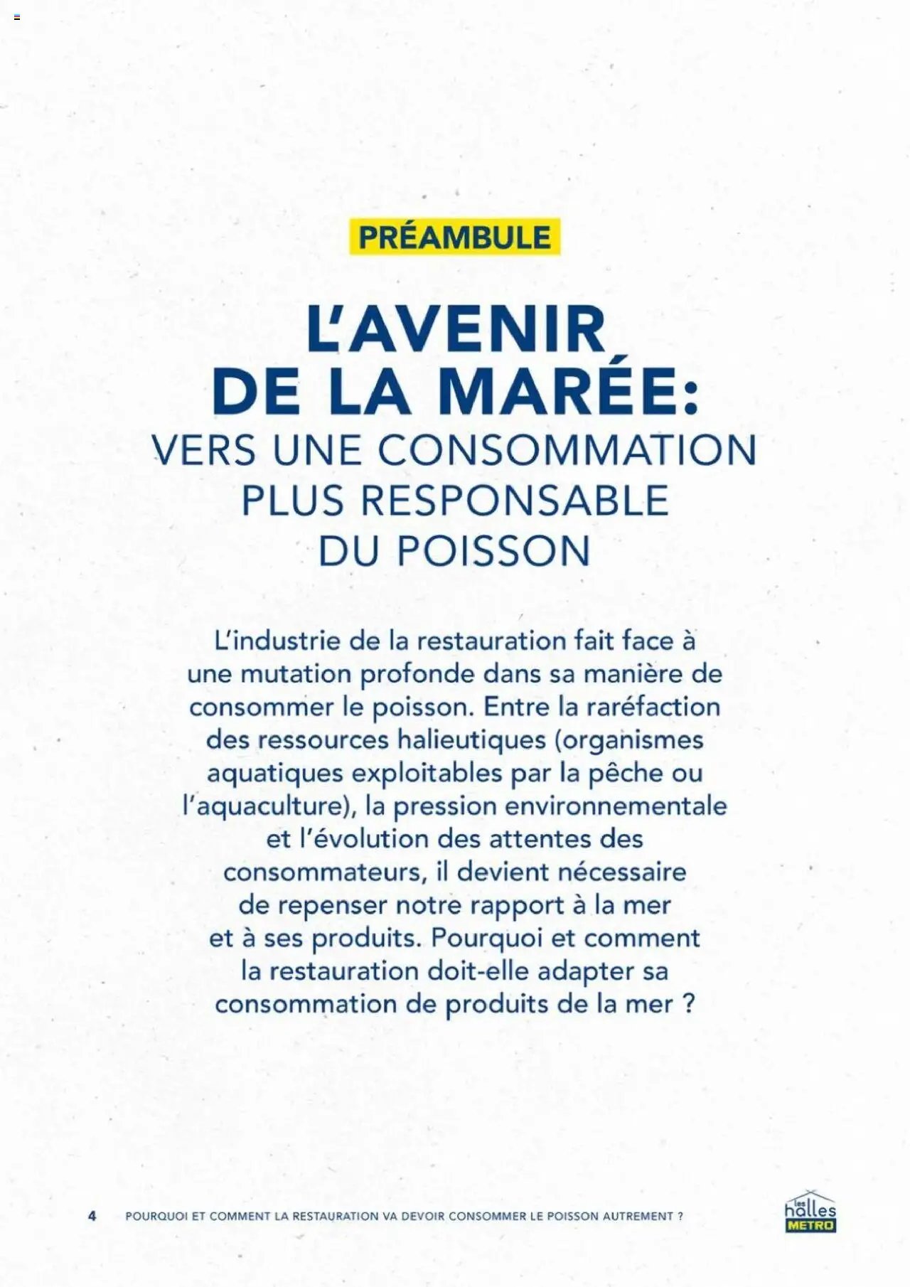 METRO - La maree de demain (2025-09-01 - 2025-10-31)