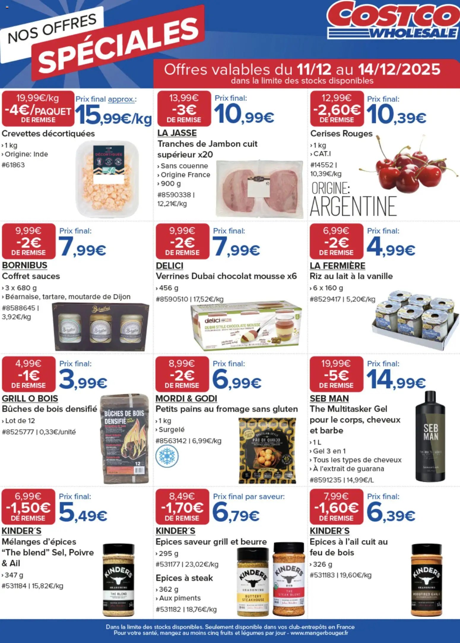 Costco Une nouvelle sélection d'offres (2025-12-11 - 2025-12-14)