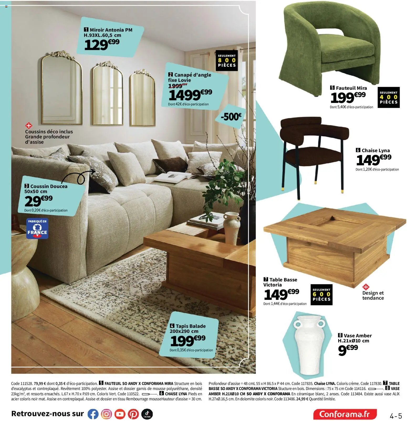 Conforama catalogue