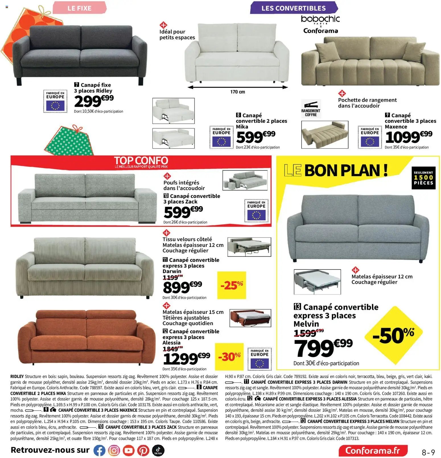Conforama catalogue