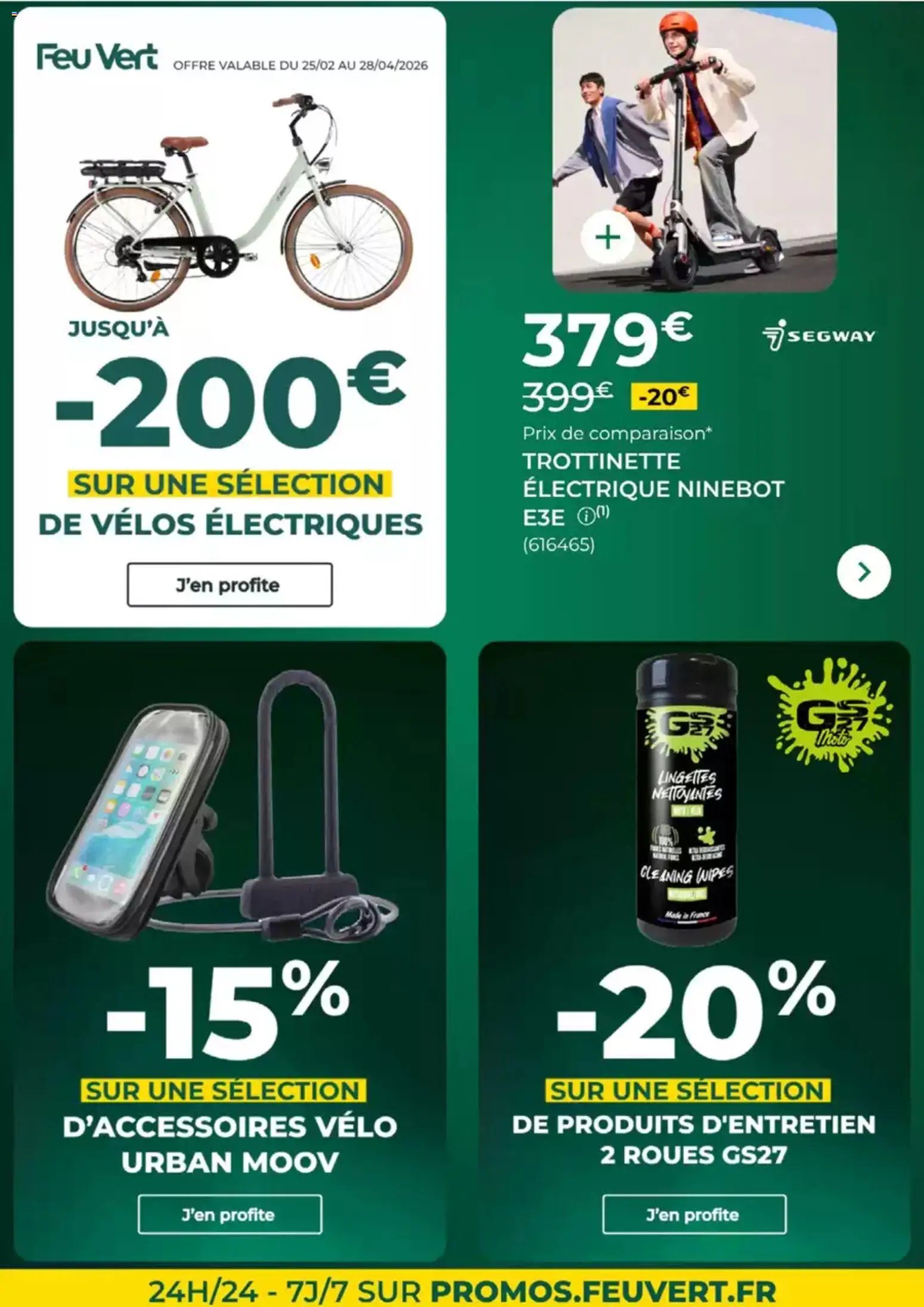 Feu Vert catalogue