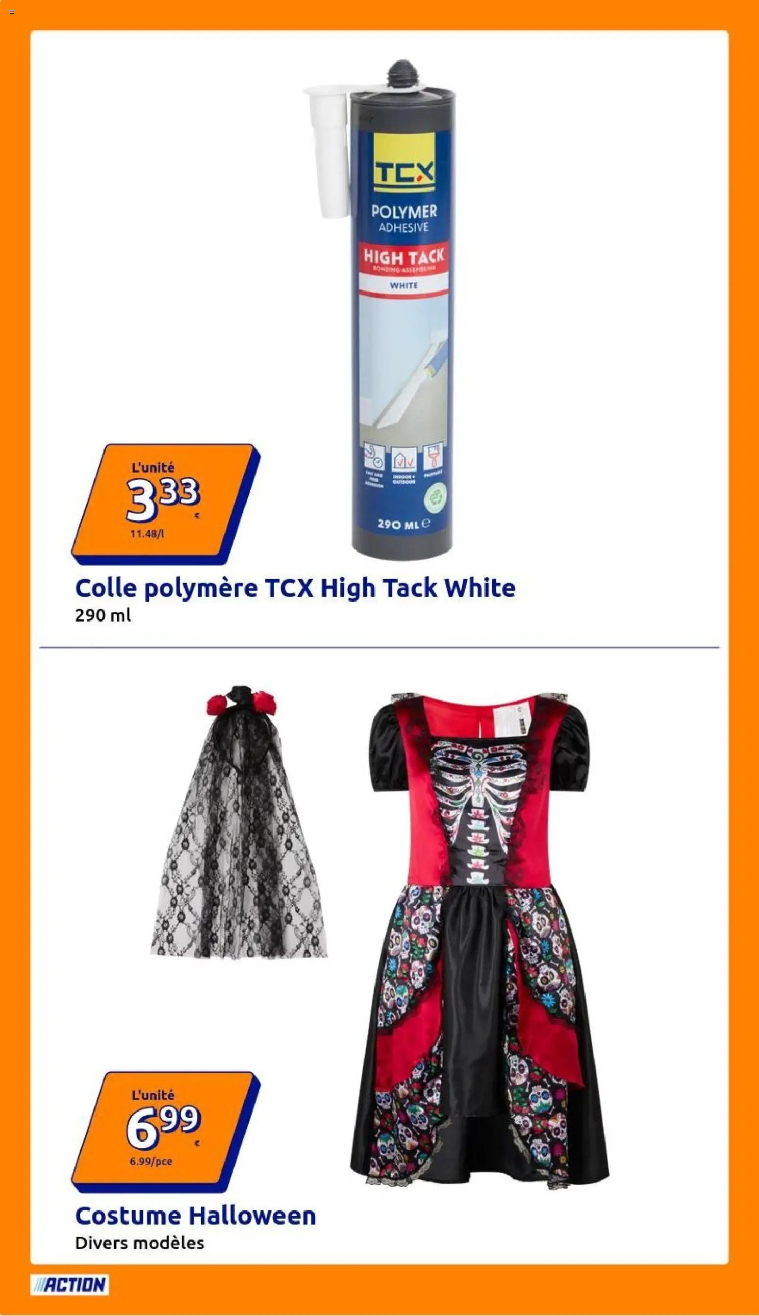Action catalogue