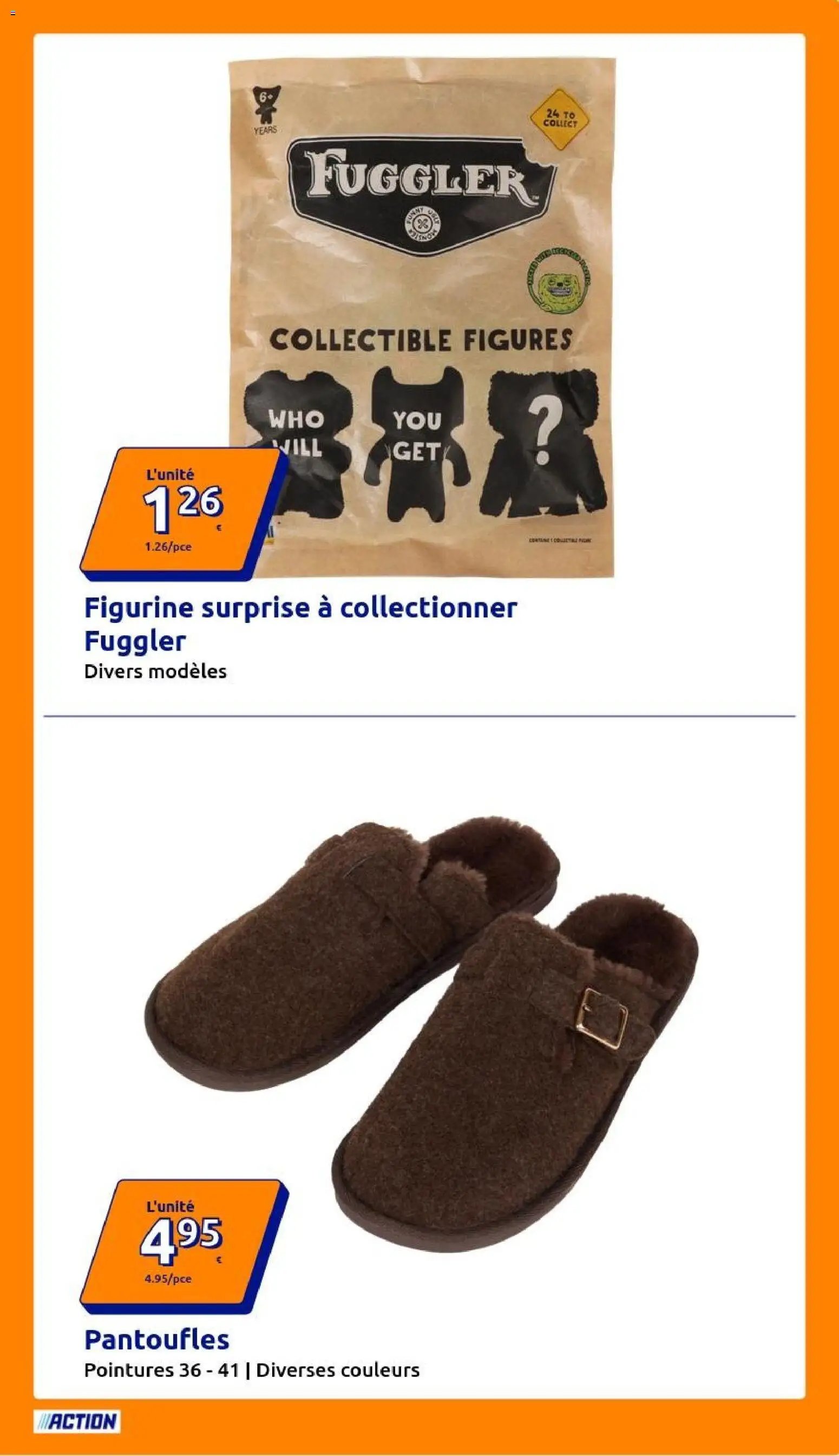 Action catalogue