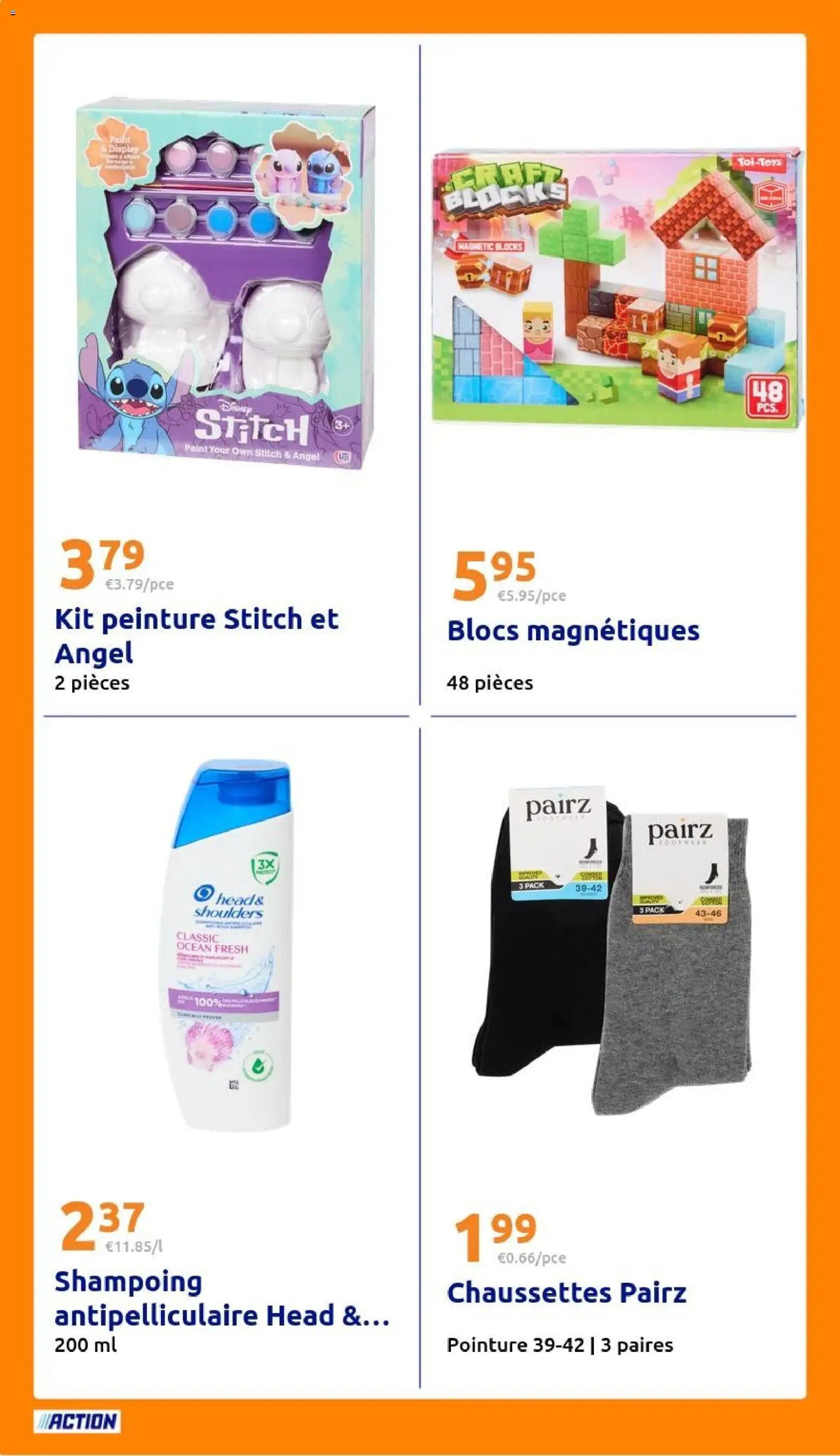Action catalogue
