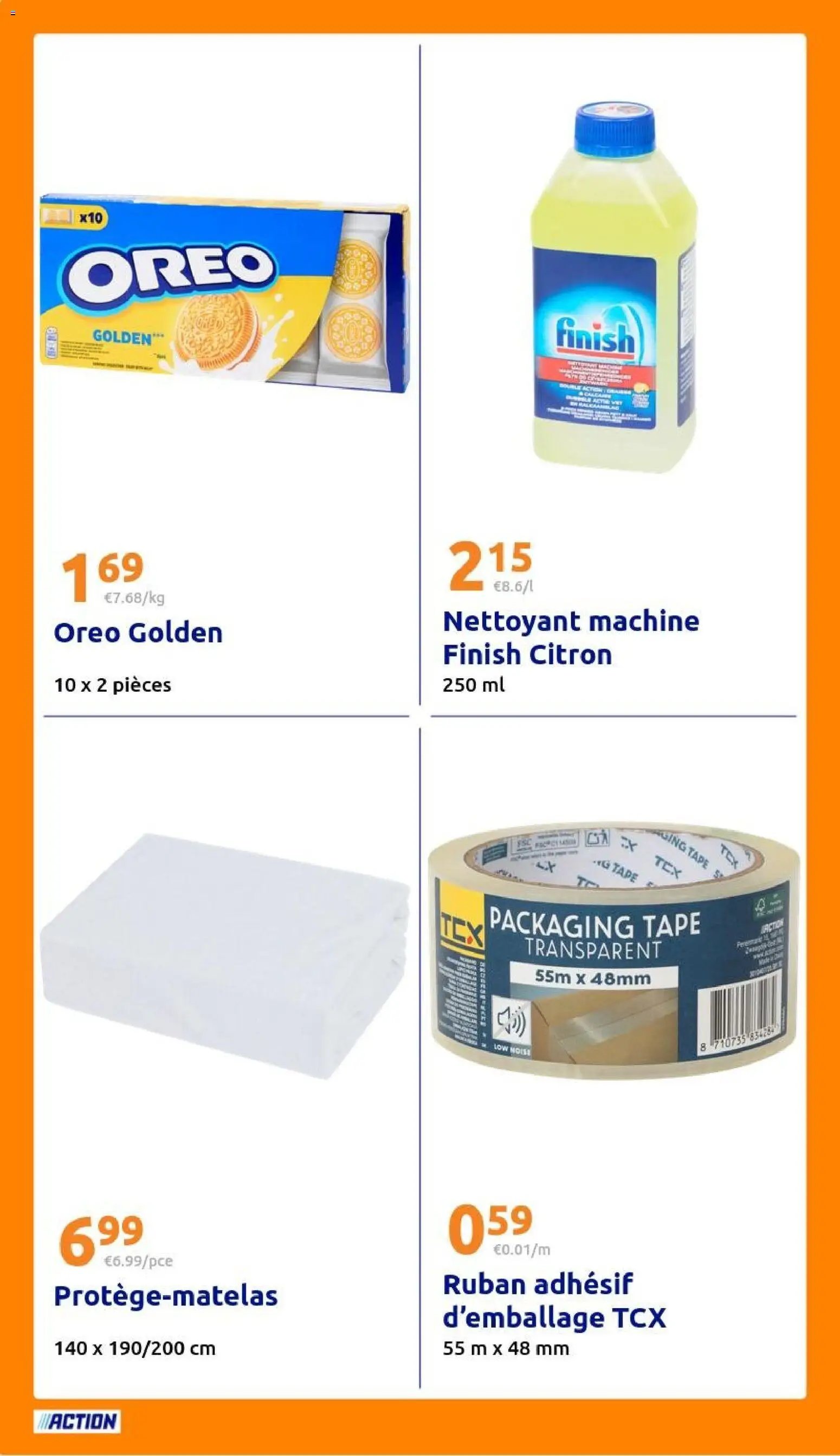 Action catalogue