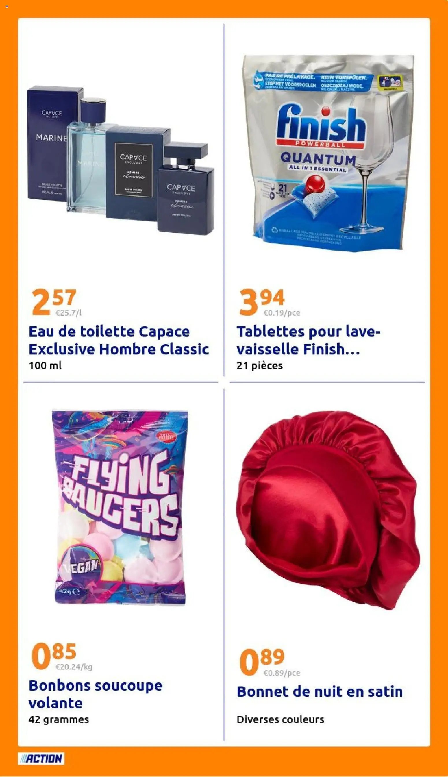 Action catalogue